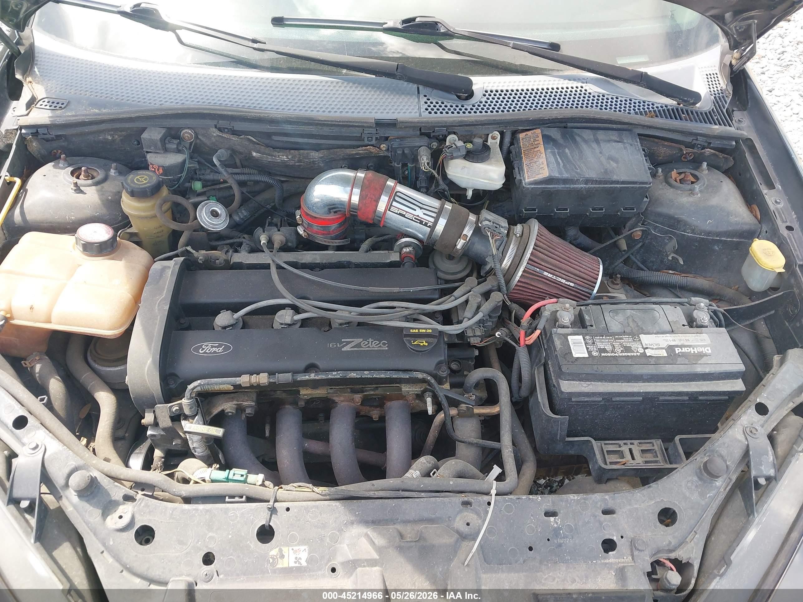 2003 Ford Focus Zx3 Черный vin: 3FAFP31343R159808