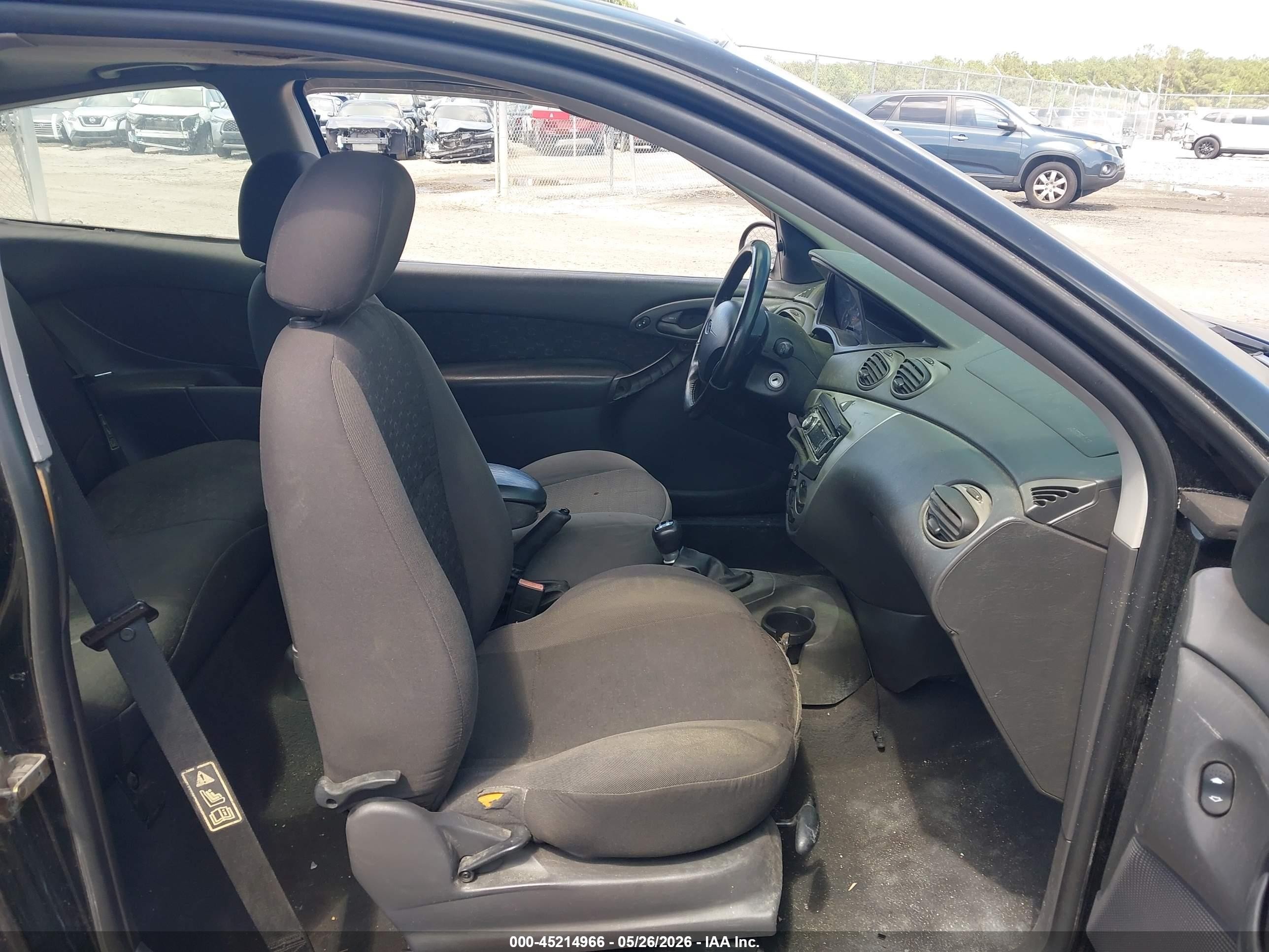 2003 Ford Focus Zx3 Черный vin: 3FAFP31343R159808