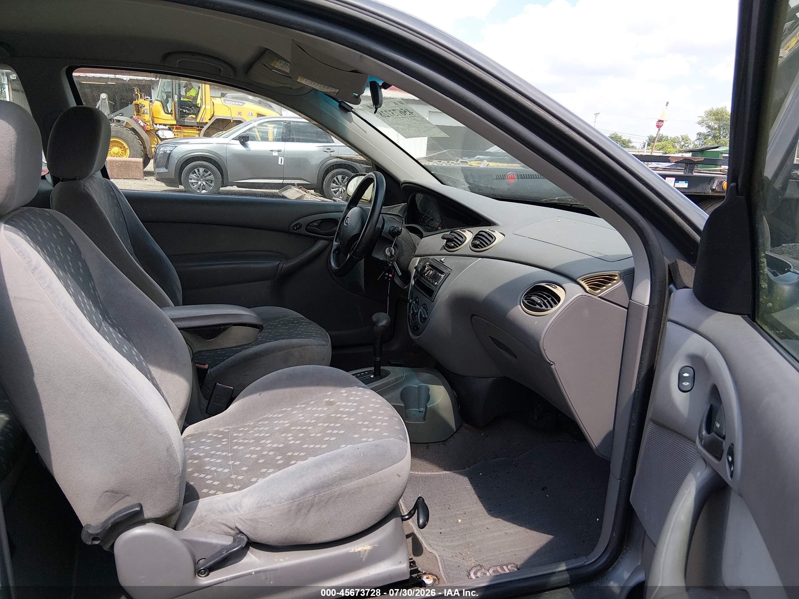 2002 Ford Focus Zx3 Base/zx3 Premium/zx3 Pwr Premium Gray vin: 3FAFP31352R116643