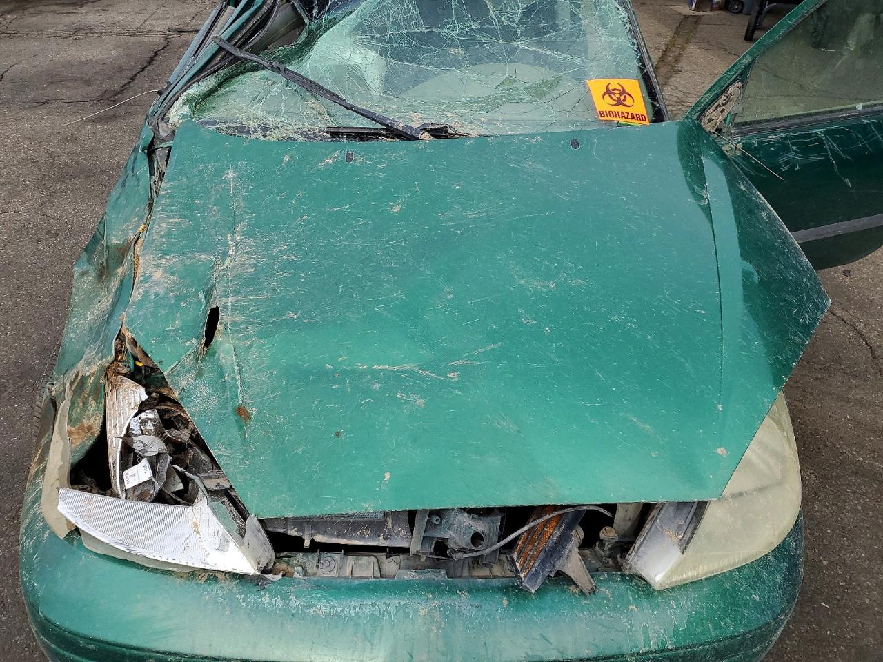 2002 Ford Focus Zx3 Green vin: 3FAFP31362R141115