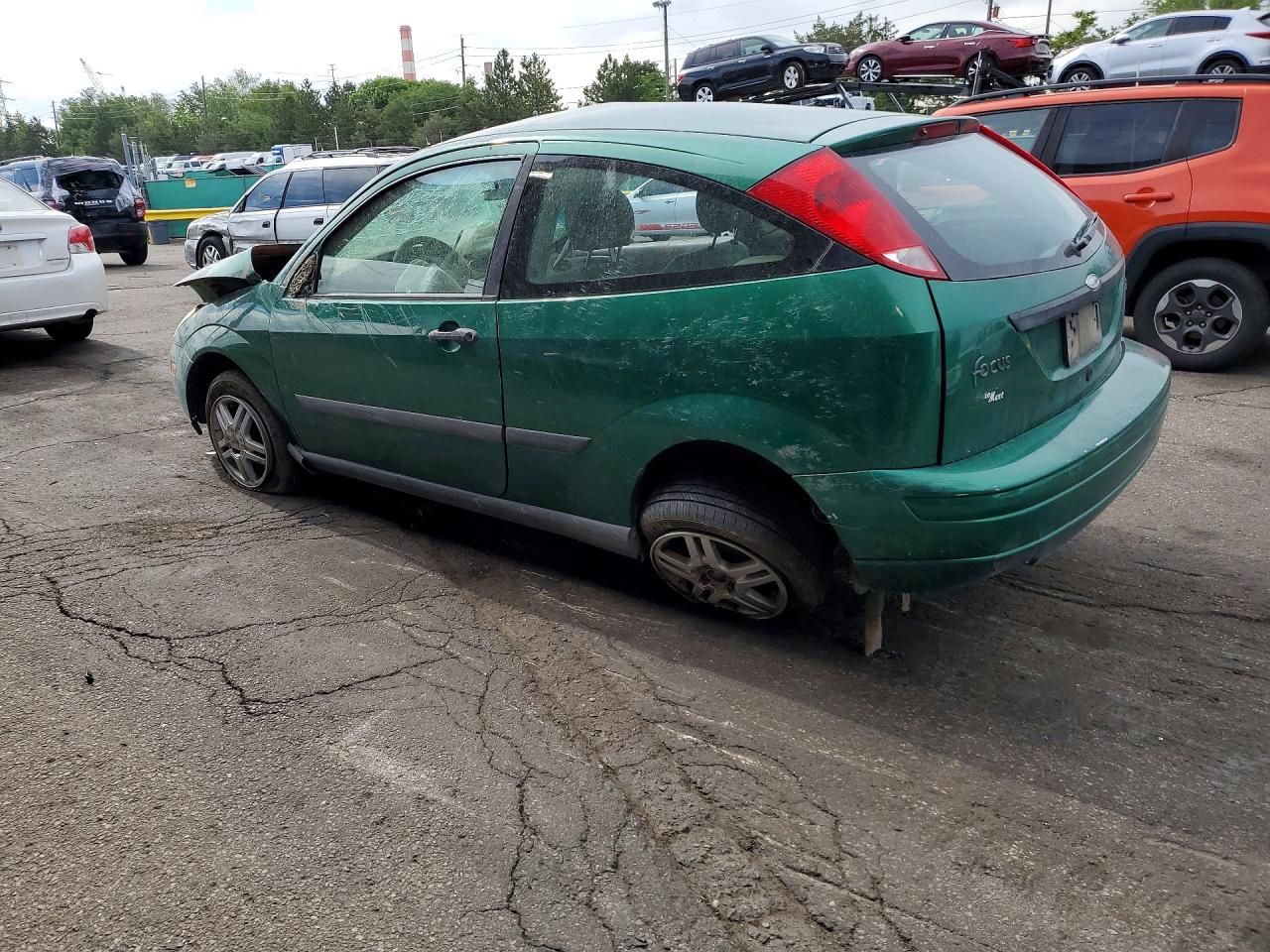 2002 Ford Focus Zx3 Green vin: 3FAFP31362R141115