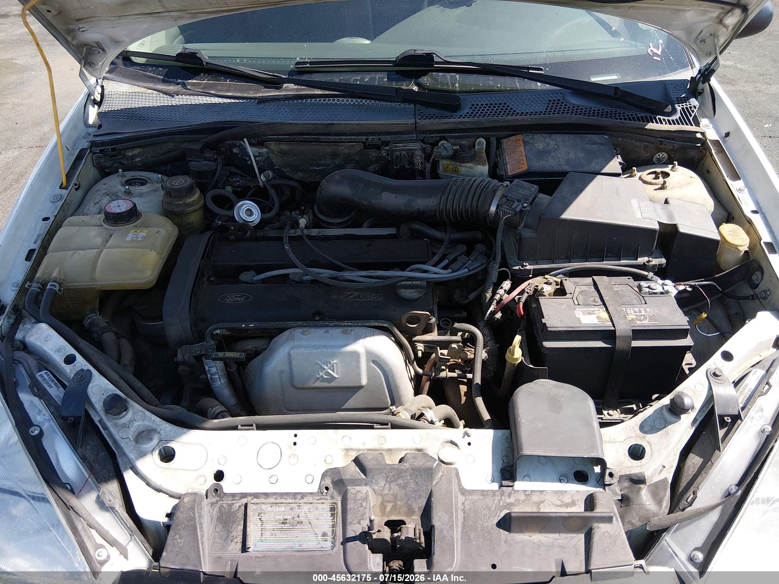 2002 Ford Focus Zx3 Base/zx3 Premium/zx3 Pwr Premium White vin: 3FAFP31362R225712