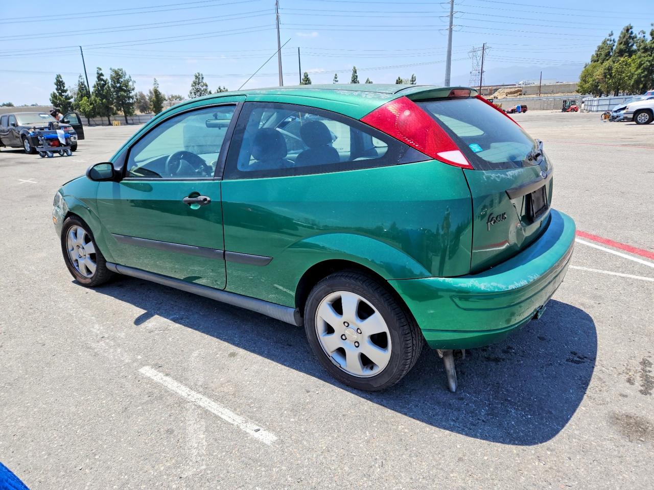 2002 Ford Focus Zx3 Green vin: 3FAFP31362R233292