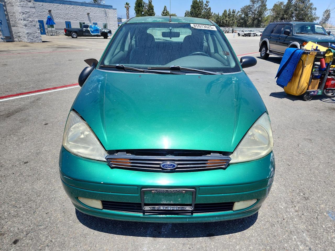2002 Ford Focus Zx3 Green vin: 3FAFP31362R233292