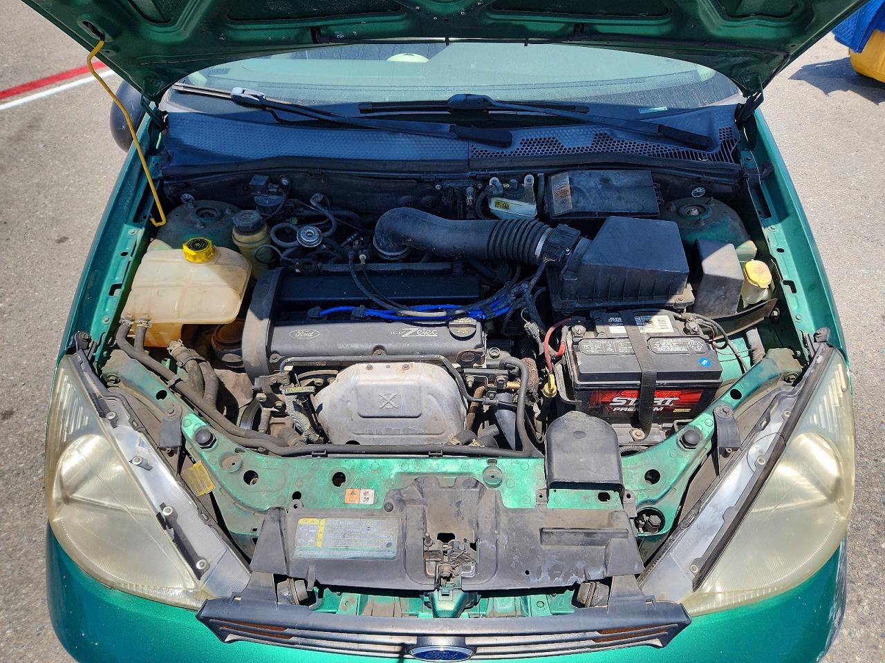 2002 Ford Focus Zx3 Green vin: 3FAFP31362R233292