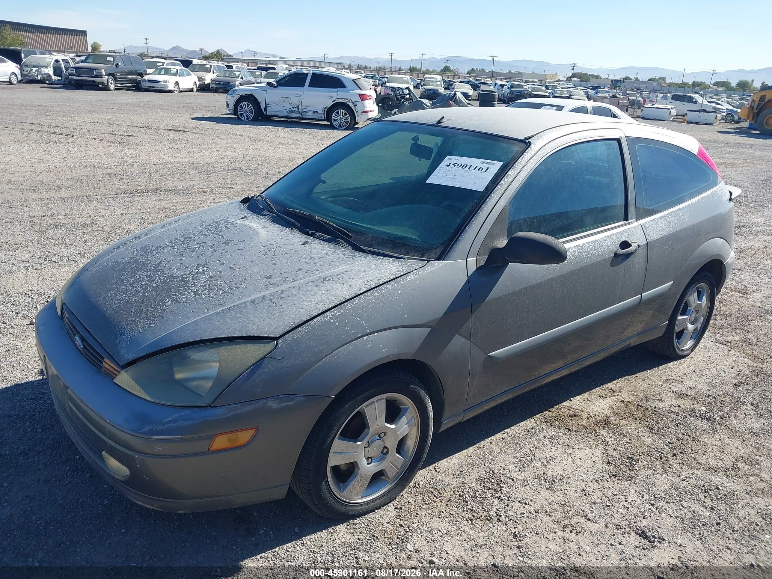 2003 Ford Focus Zx3 Gray vin: 3FAFP31373R108318