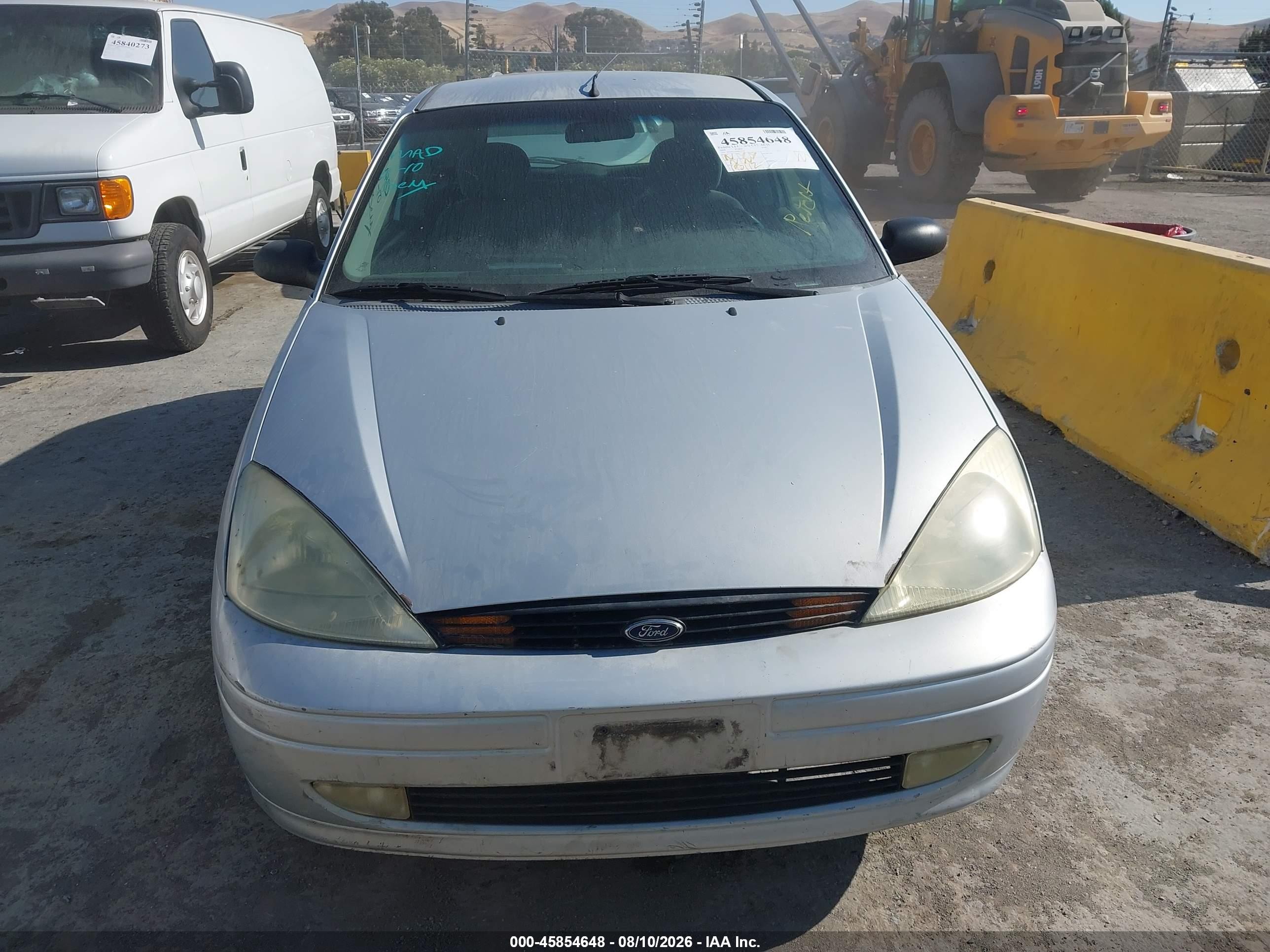 2002 Ford Focus Zx3 Base/zx3 Premium/zx3 Pwr Premium Silver vin: 3FAFP31382R215327