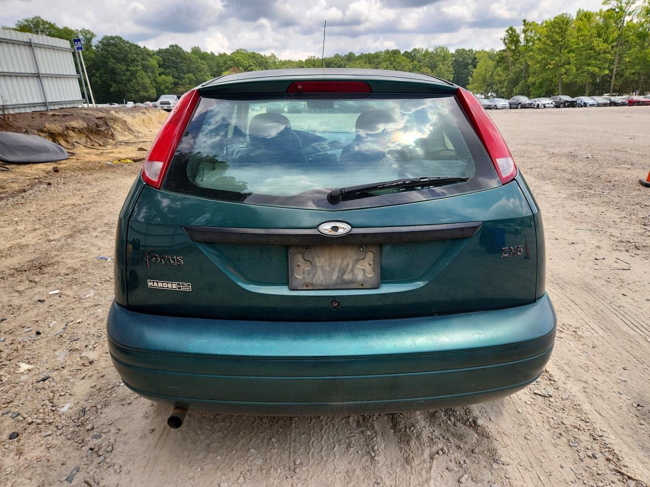 2001 Ford Focus Zx3 Green vin: 3FAFP31391R215948