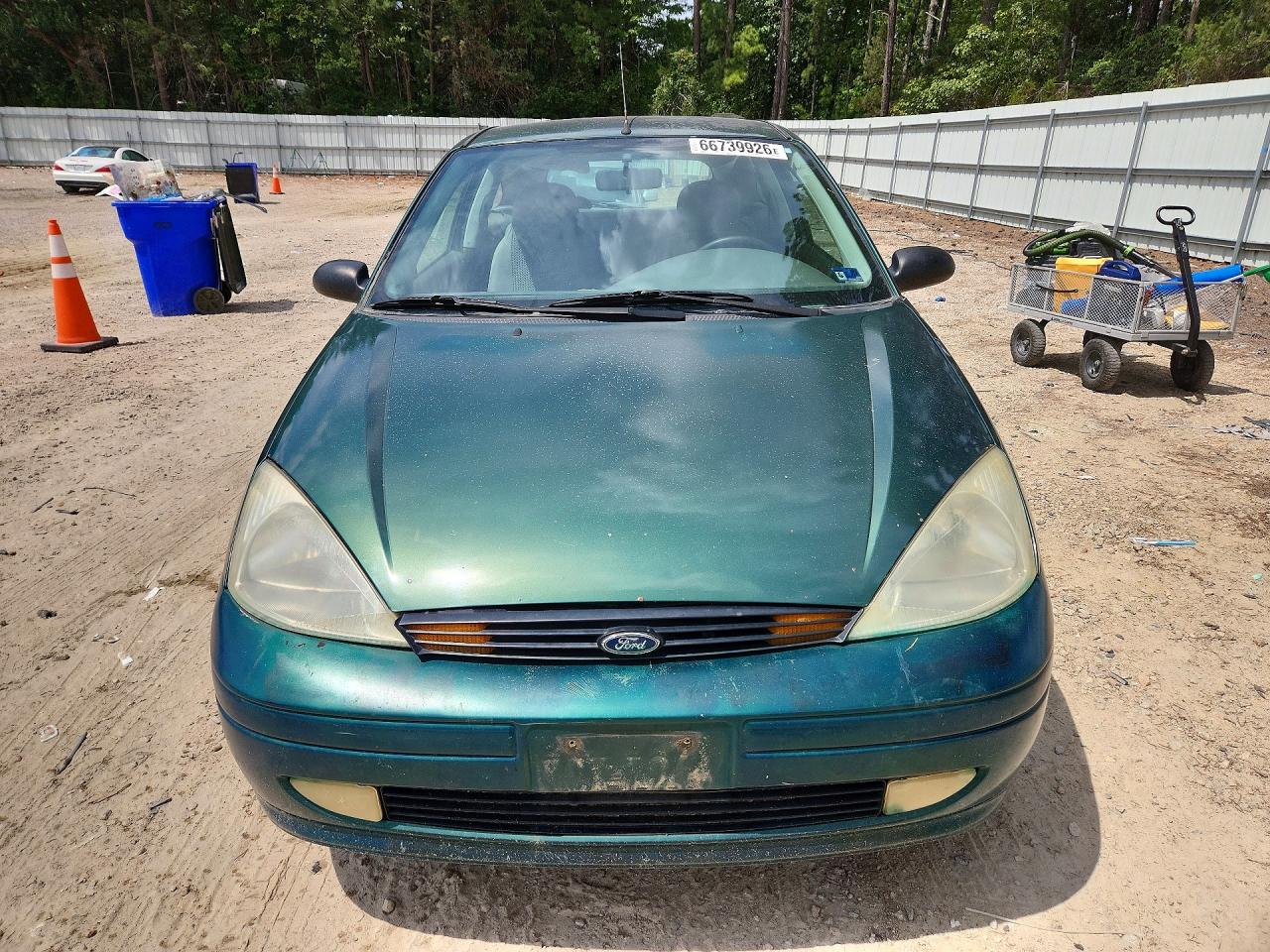 2001 Ford Focus Zx3 Green vin: 3FAFP31391R215948