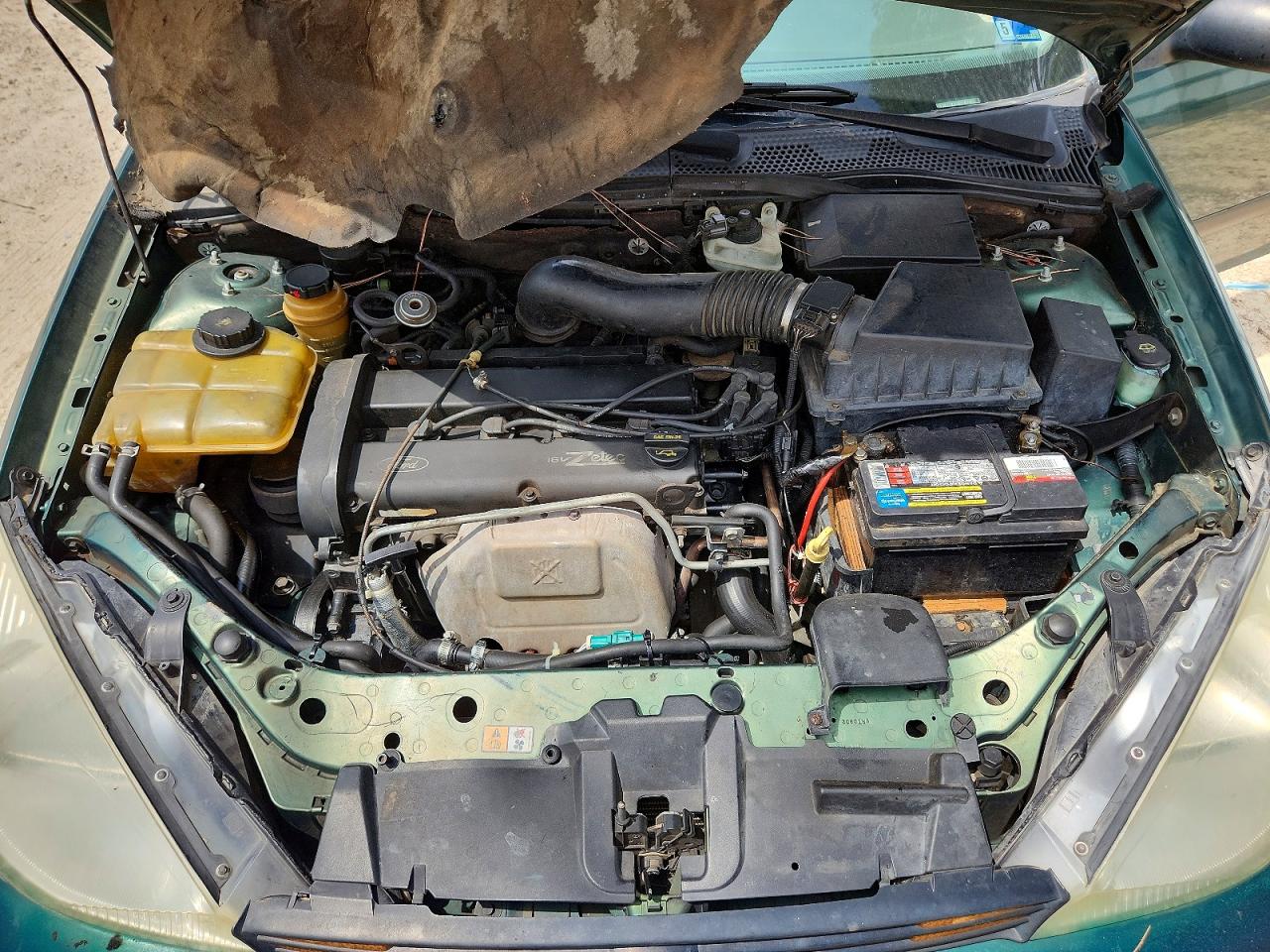 2001 Ford Focus Zx3 Green vin: 3FAFP31391R215948
