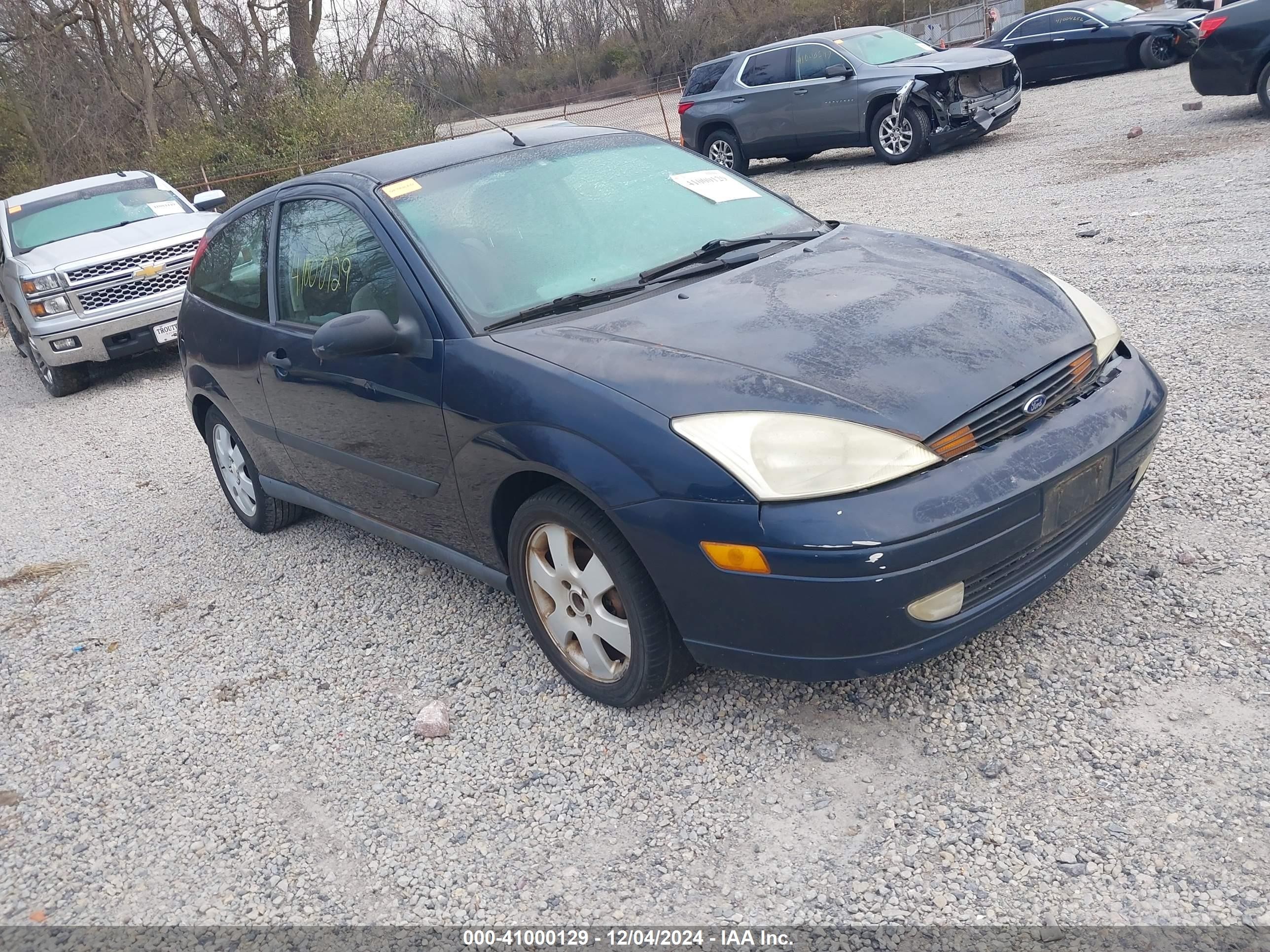 Price & History 2001 Ford Focus Zx3 2.0l I-4 Dohc, 130hp vin
