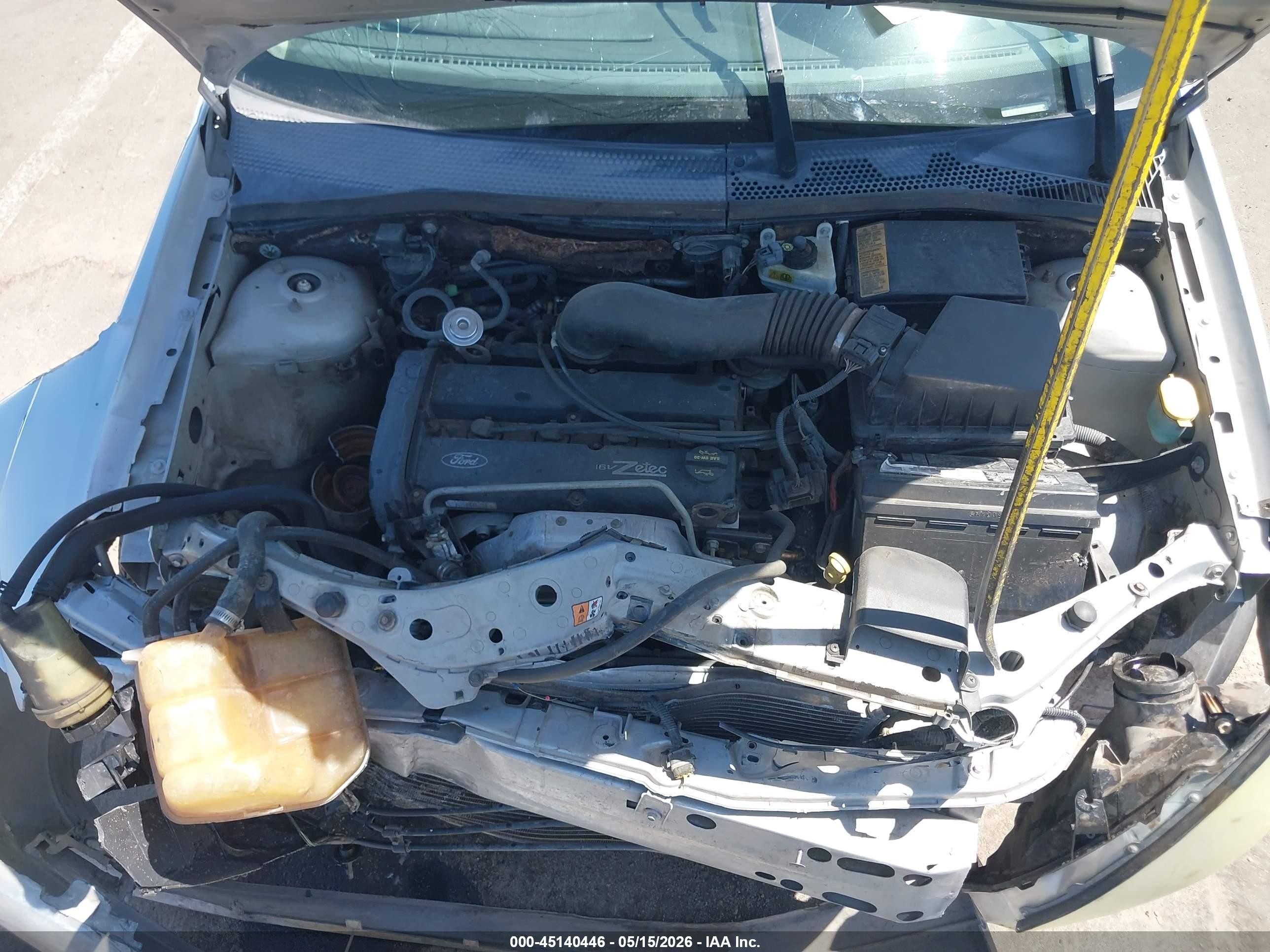 2002 Ford Focus Zx3 Silver vin: 3FAFP313X2R222540