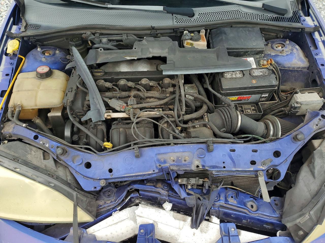 2005 Ford Focus Blue vin: 3FAFP31N05R128057