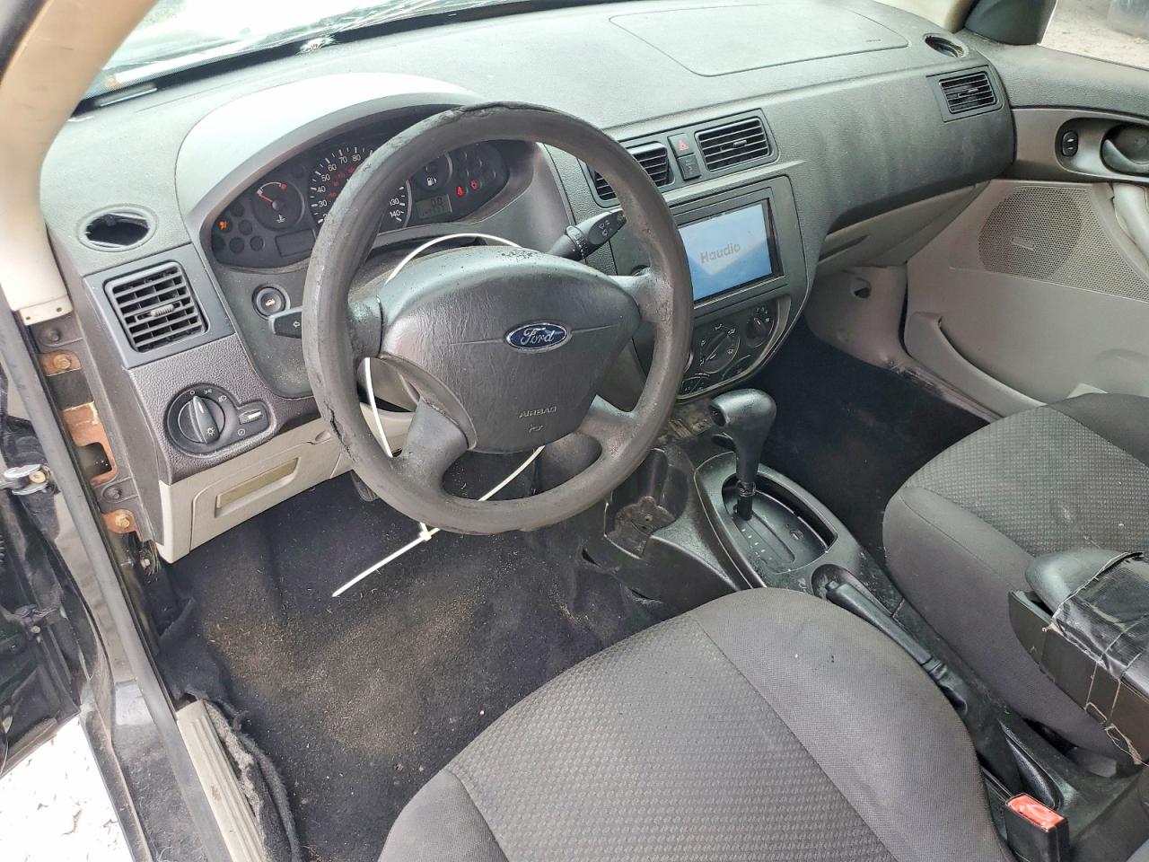 2005 Ford Focus Zx3 Black vin: 3FAFP31N45R156332