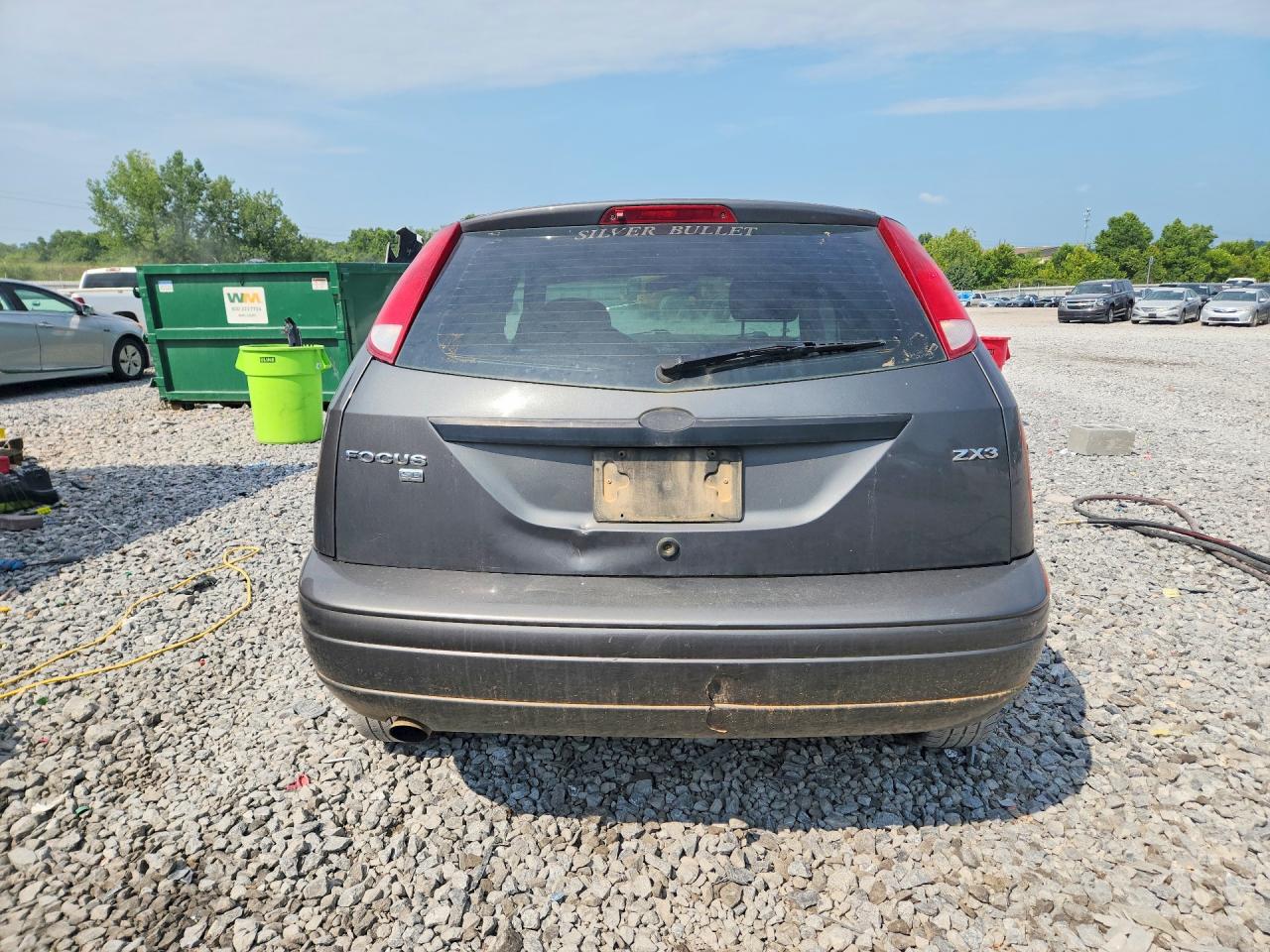 2005 Ford Focus Zx3 Gray vin: 3FAFP31N65R134218