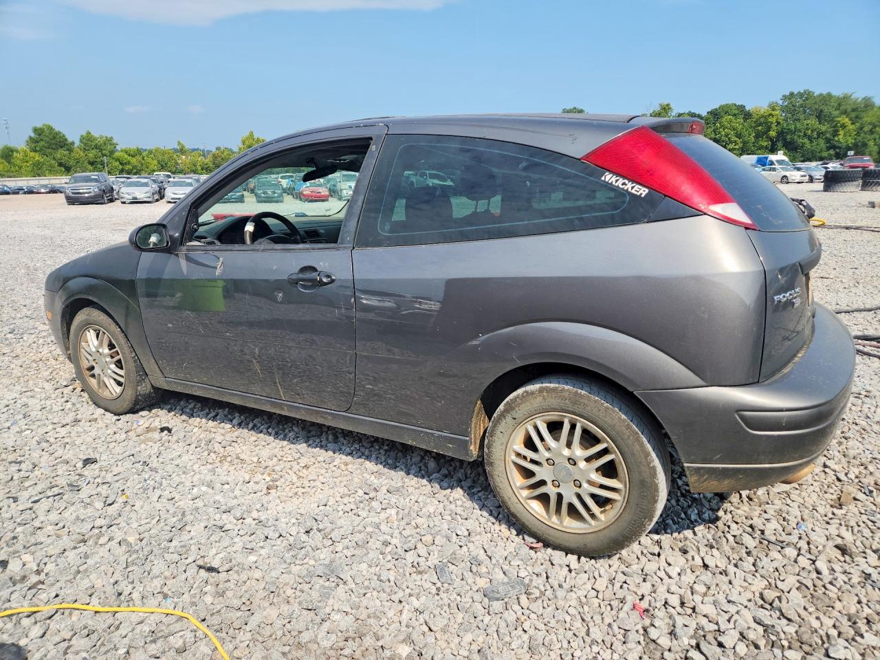 2005 Ford Focus Zx3 Gray vin: 3FAFP31N65R134218