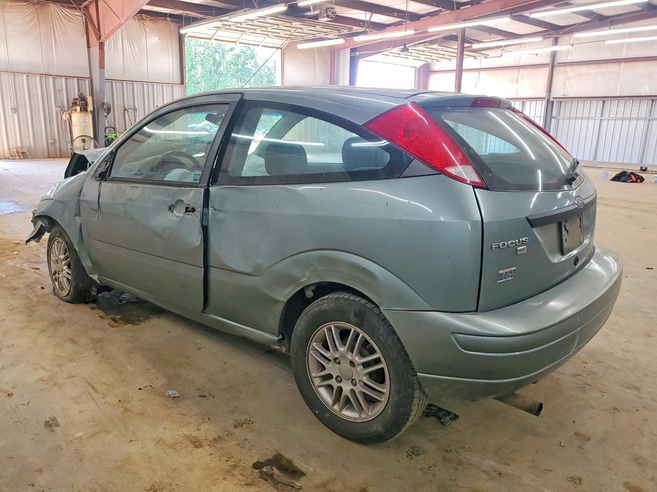 2005 Ford Focus Zx3 Green vin: 3FAFP31N85R112575