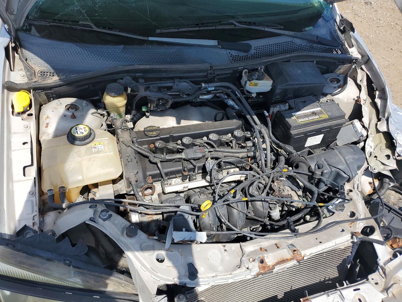 2005 Ford Focus Zx3 Silver vin: 3FAFP31N85R136696