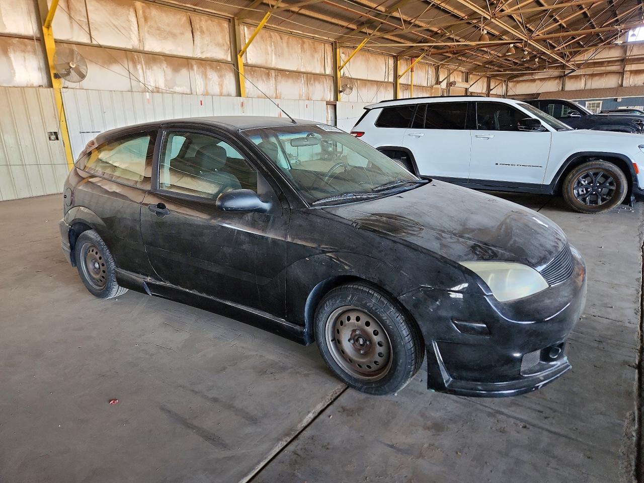 2005 Ford Focus Zx3 Black vin: 3FAFP31N95R143883