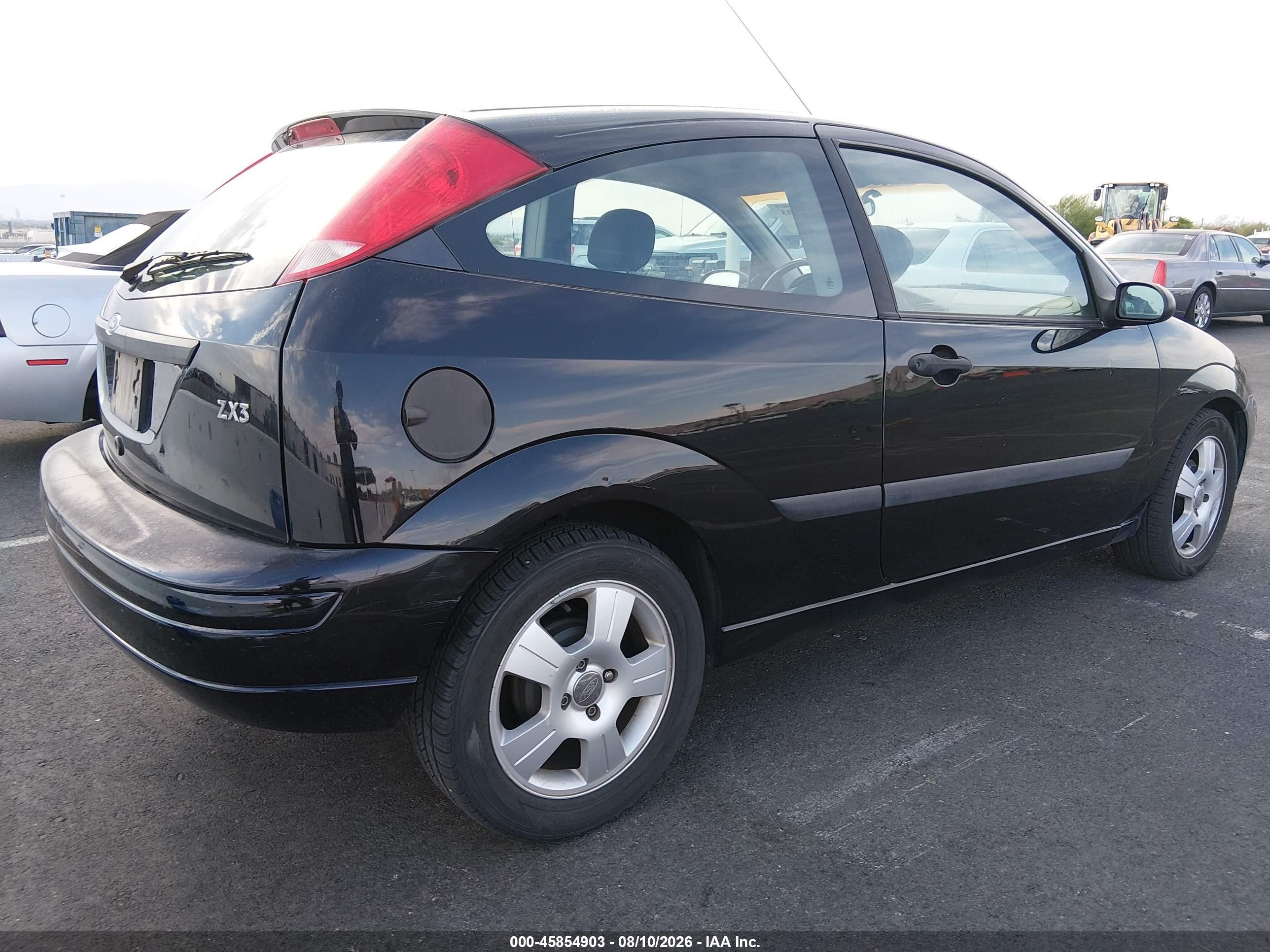 2003 Ford Focus Zx3 Черный vin: 3FAFP31Z53R151544