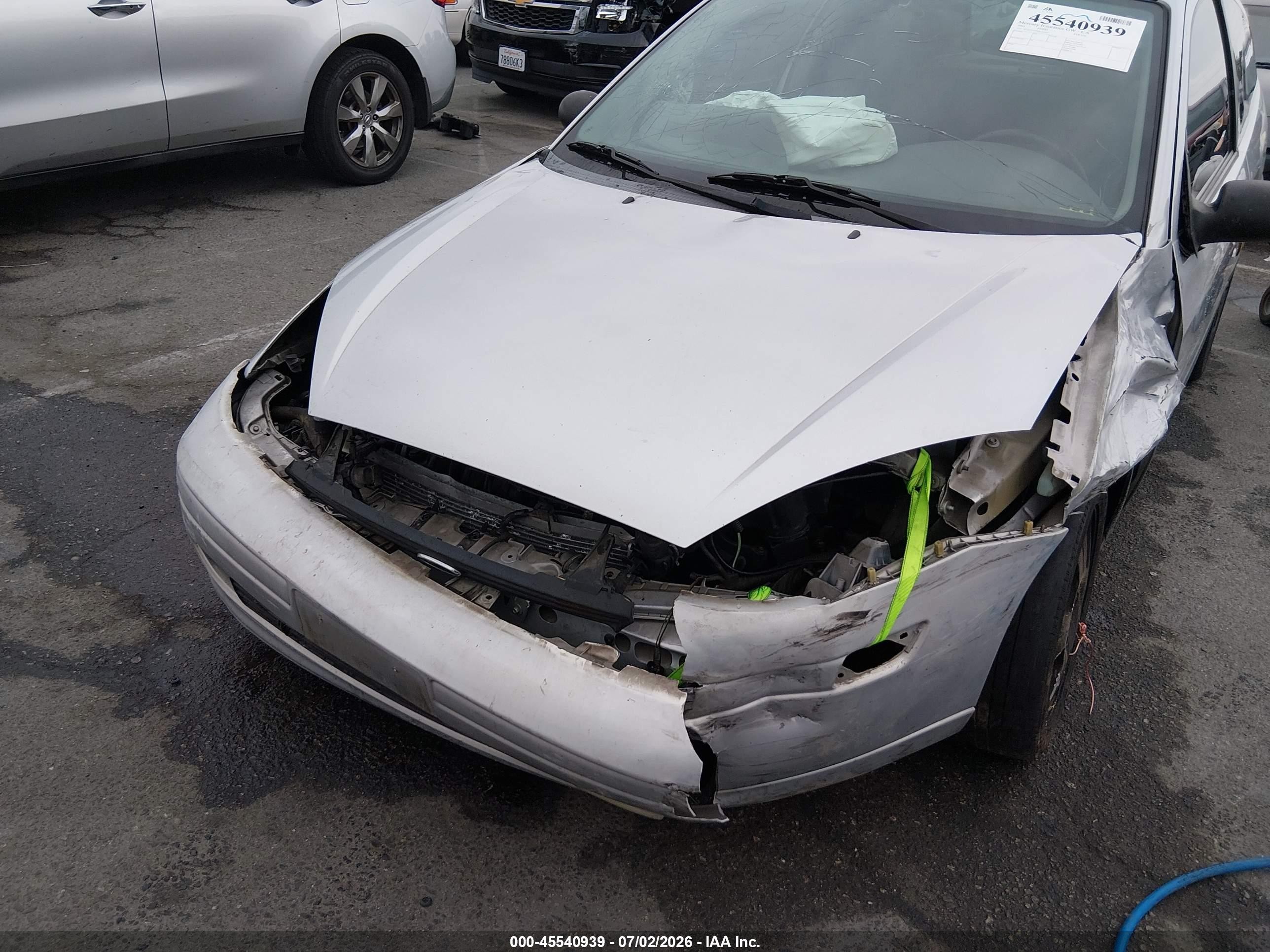 2003 Ford Focus Zx3 Silver vin: 3FAFP31Z93R141633