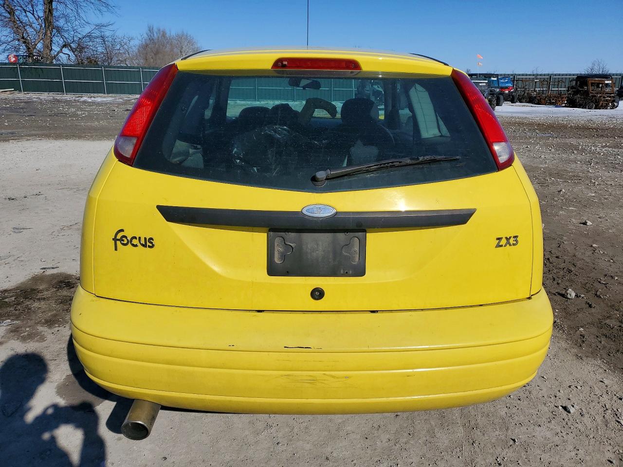 2003 Ford Focus Zx3 Yellow vin: 3FAFP31Z93R145682