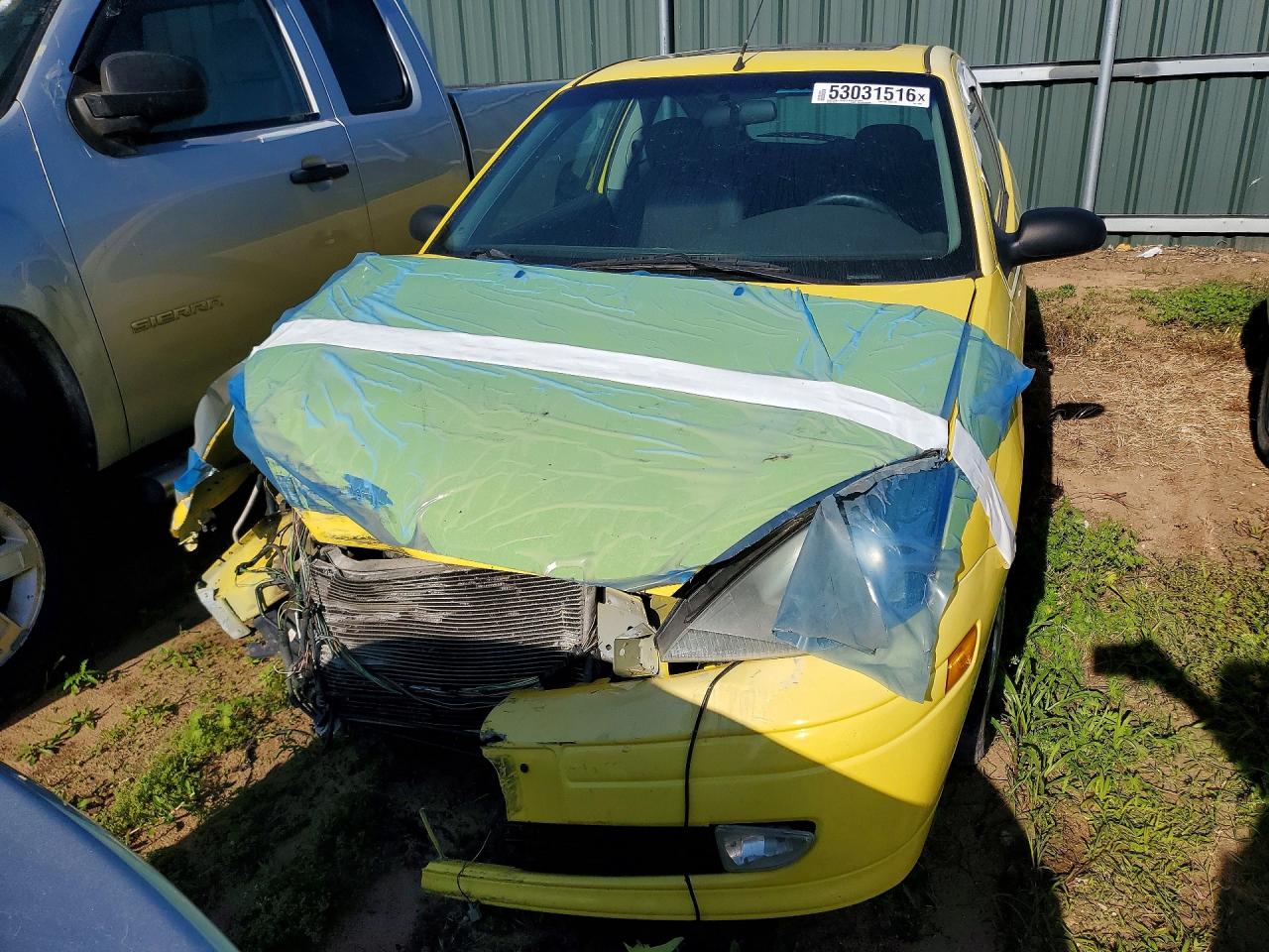 2003 Ford Focus Zx3 Yellow vin: 3FAFP31Z93R145682