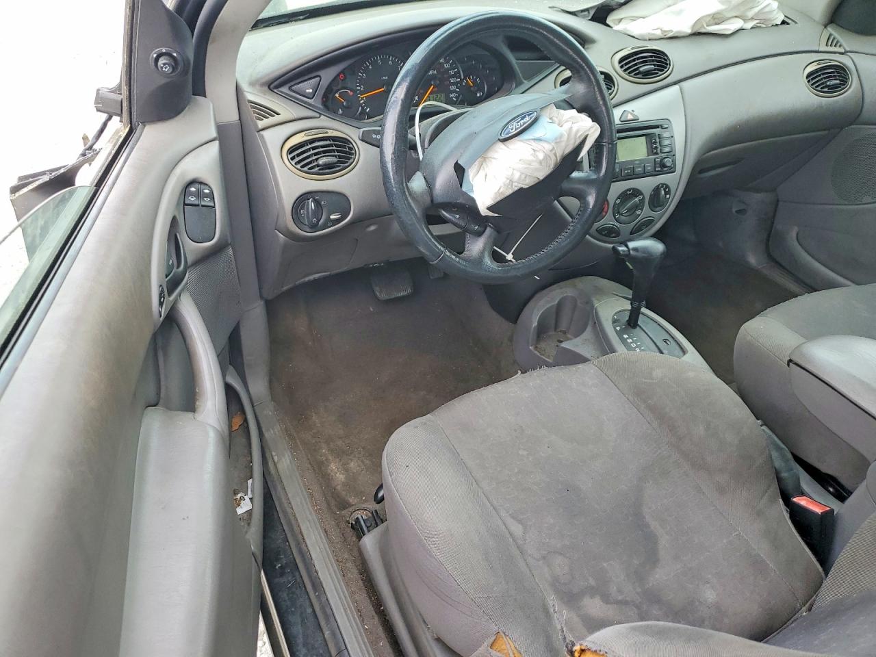 2004 Ford Focus Zx3 Black vin: 3FAFP31ZX4R117133