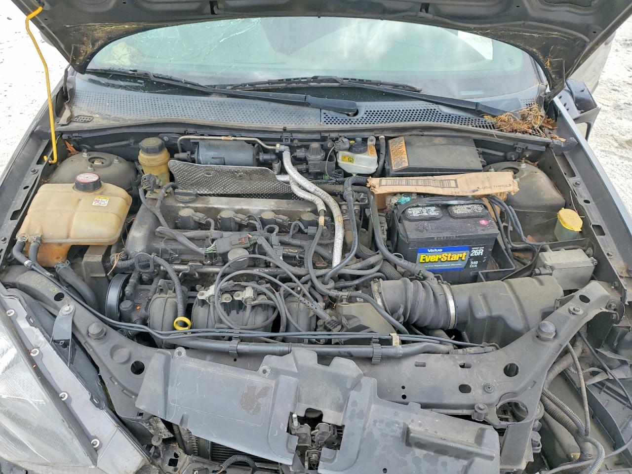 2004 Ford Focus Zx3 Black vin: 3FAFP31ZX4R117133