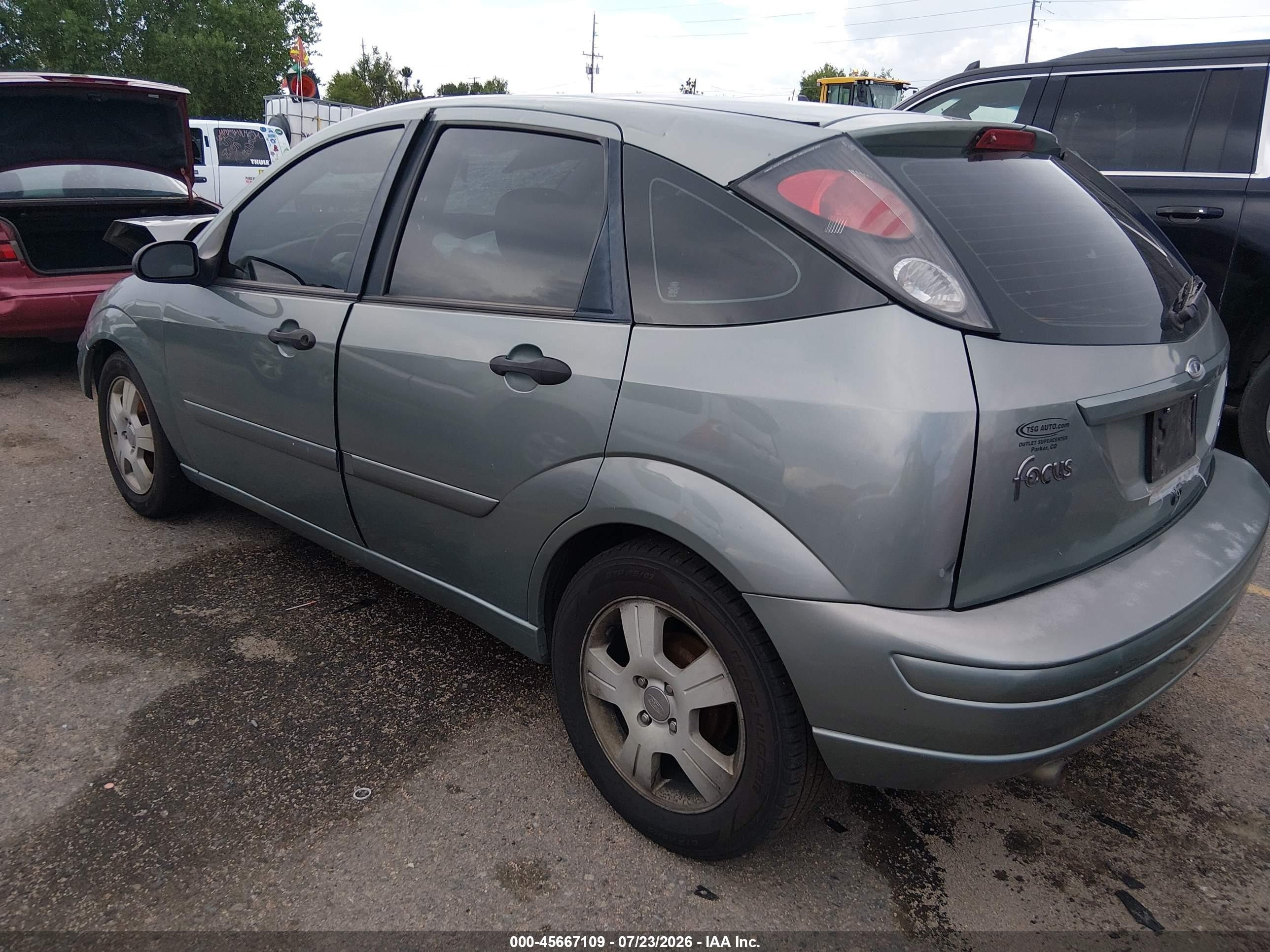 2004 Ford Focus Zx5 Green vin: 3FAFP37314R106914