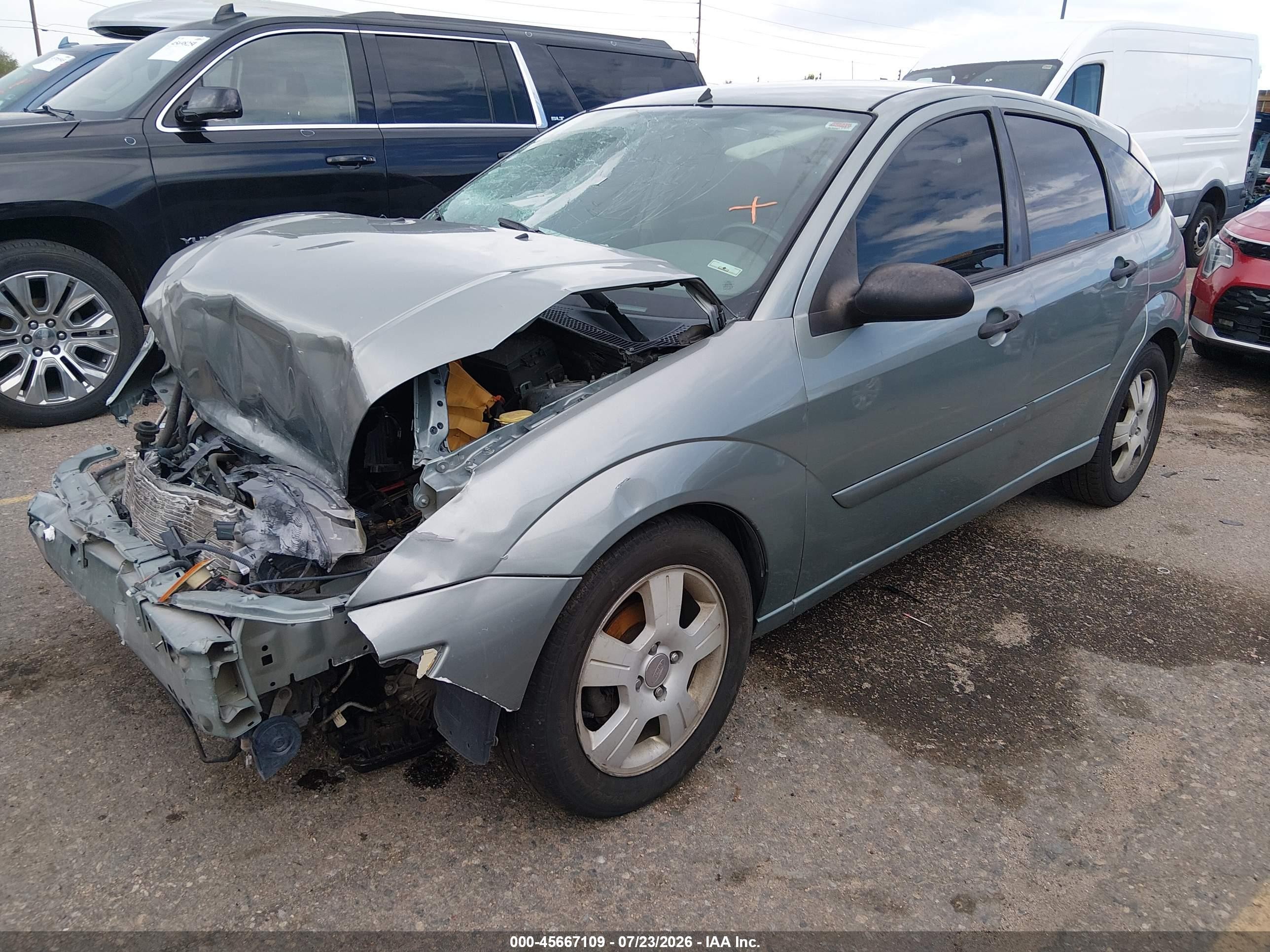2004 Ford Focus Zx5 Green vin: 3FAFP37314R106914