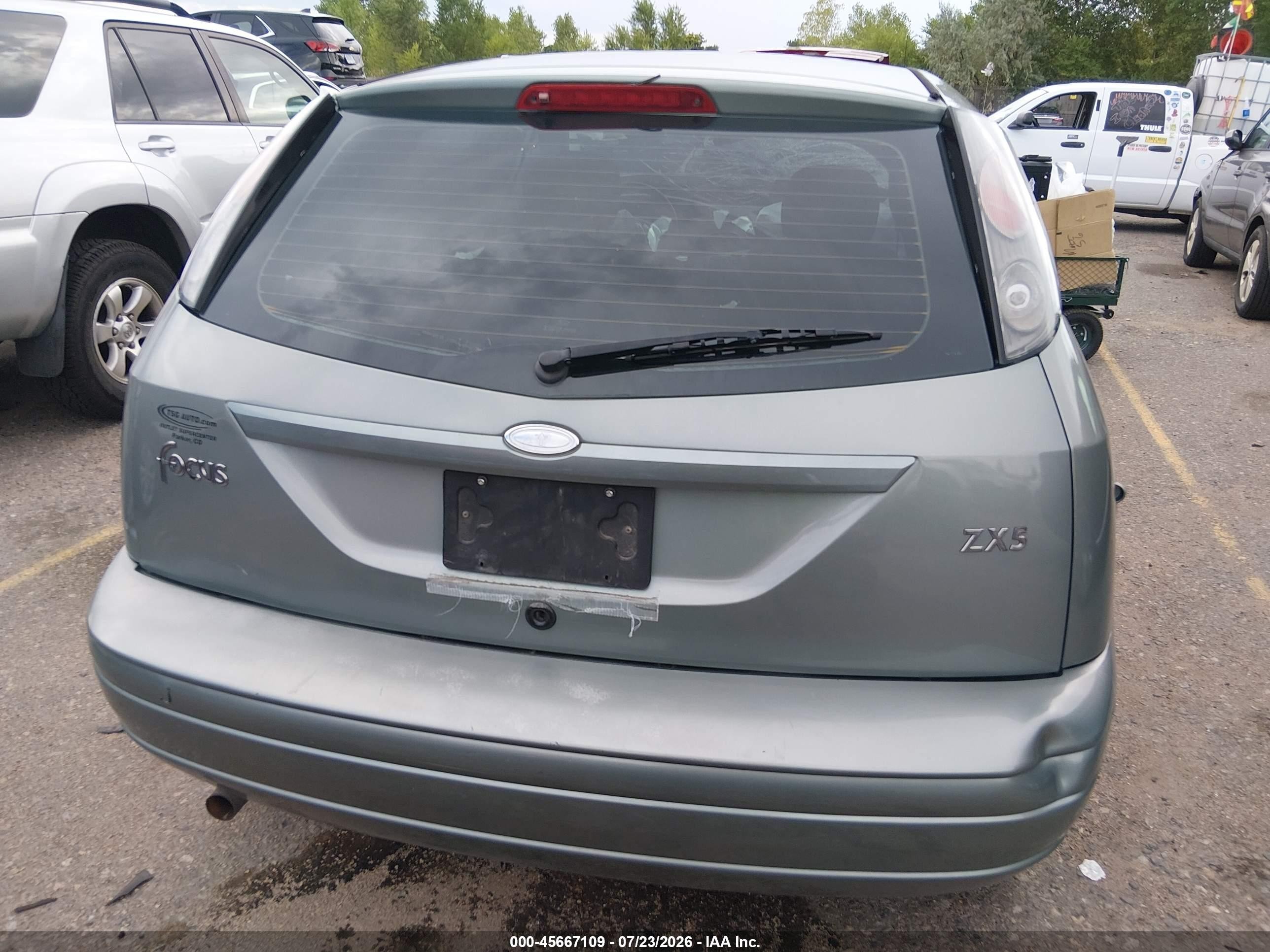 2004 Ford Focus Zx5 Green vin: 3FAFP37314R106914