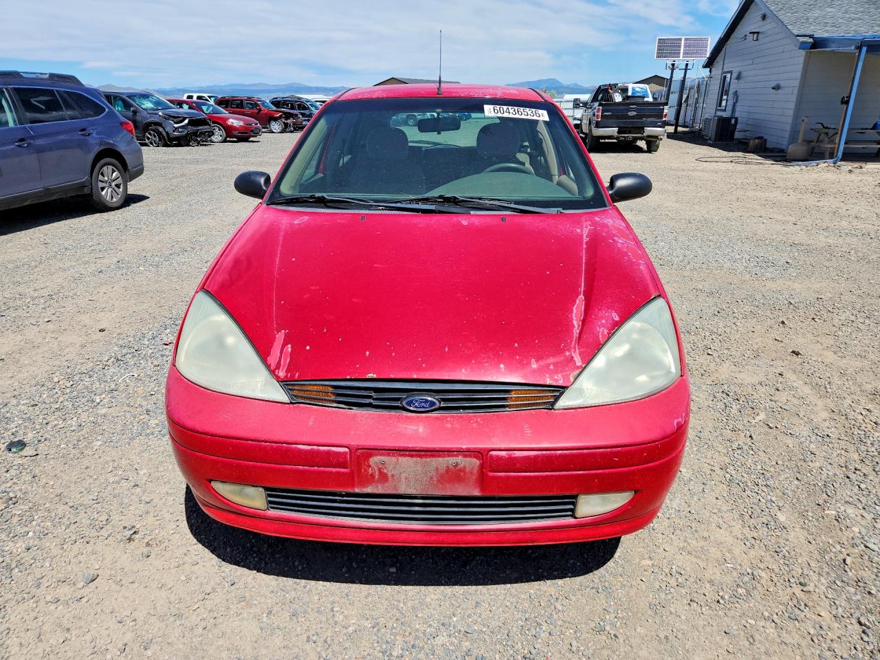 2002 Ford Focus Zx5 Red vin: 3FAFP37322R195843