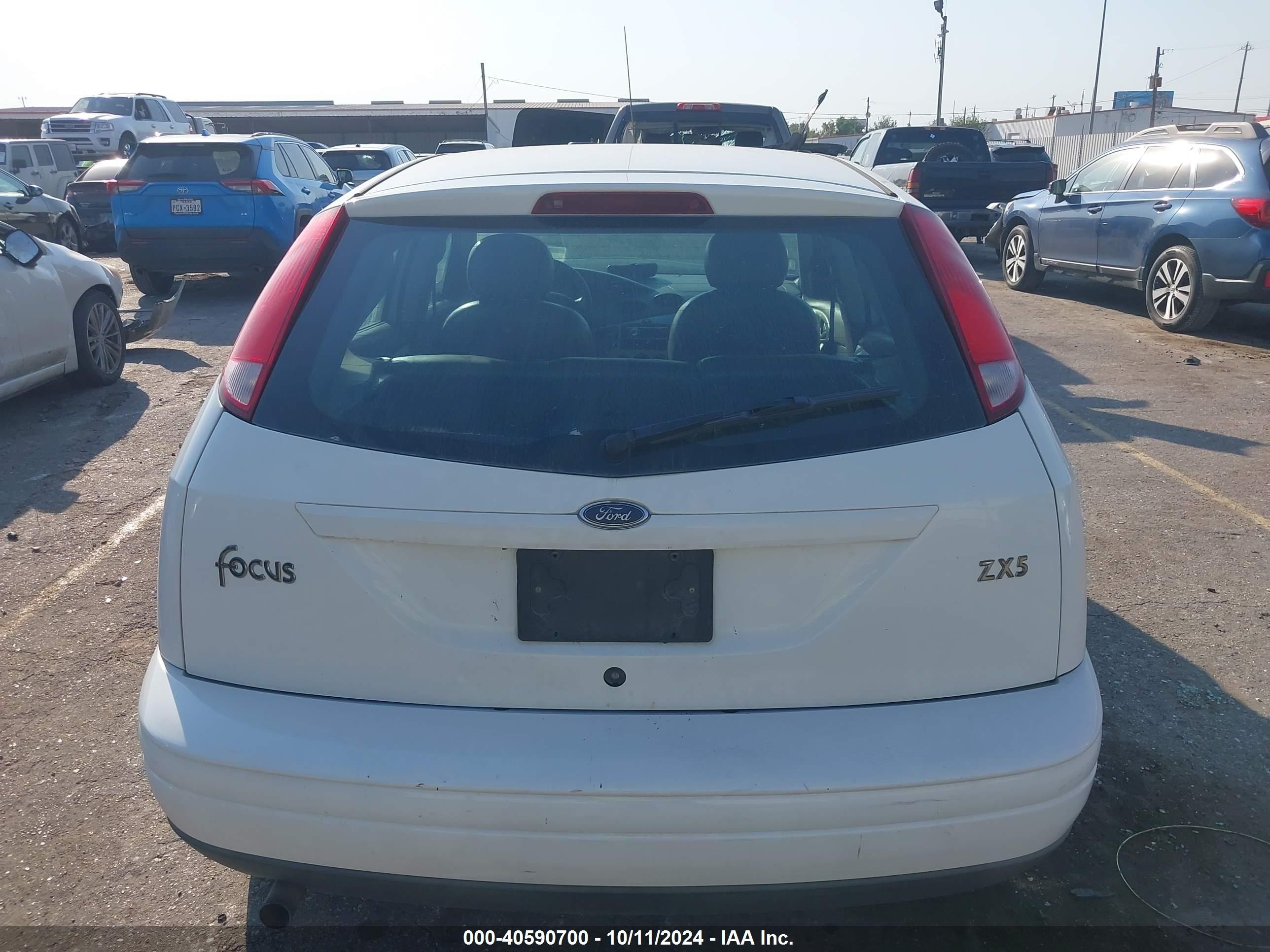 Price & History 2003 Ford Focus Zx5 2.0l I-4 Dohc, 130hp vin