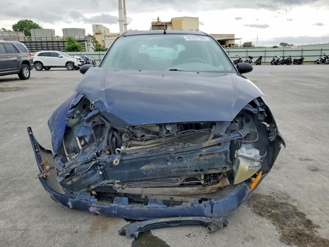 2002 Ford Focus Zx5 Blue vin: 3FAFP37332R188268