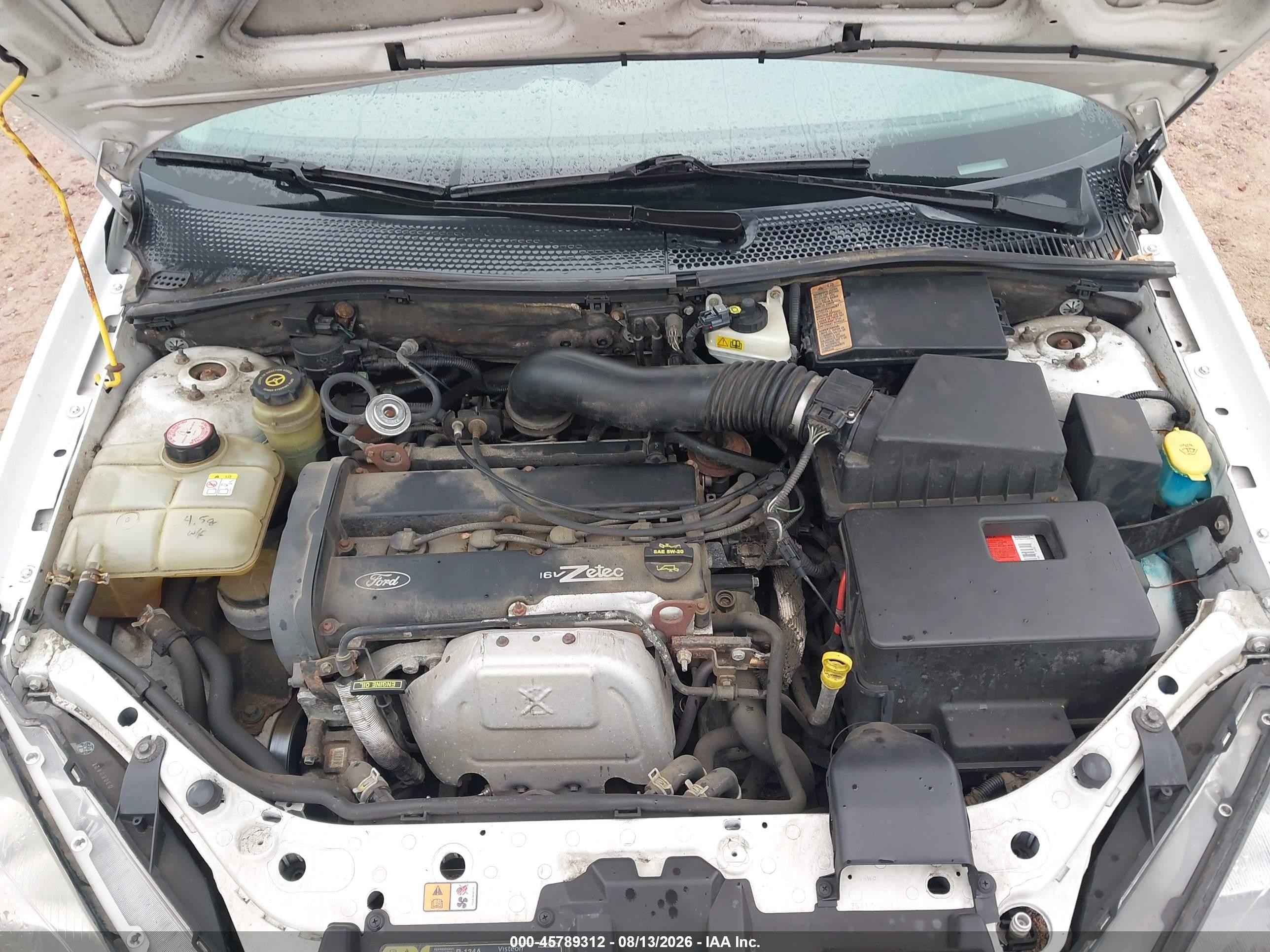 2003 Ford Focus Zx5/zx5 Comfort White vin: 3FAFP37343R147052