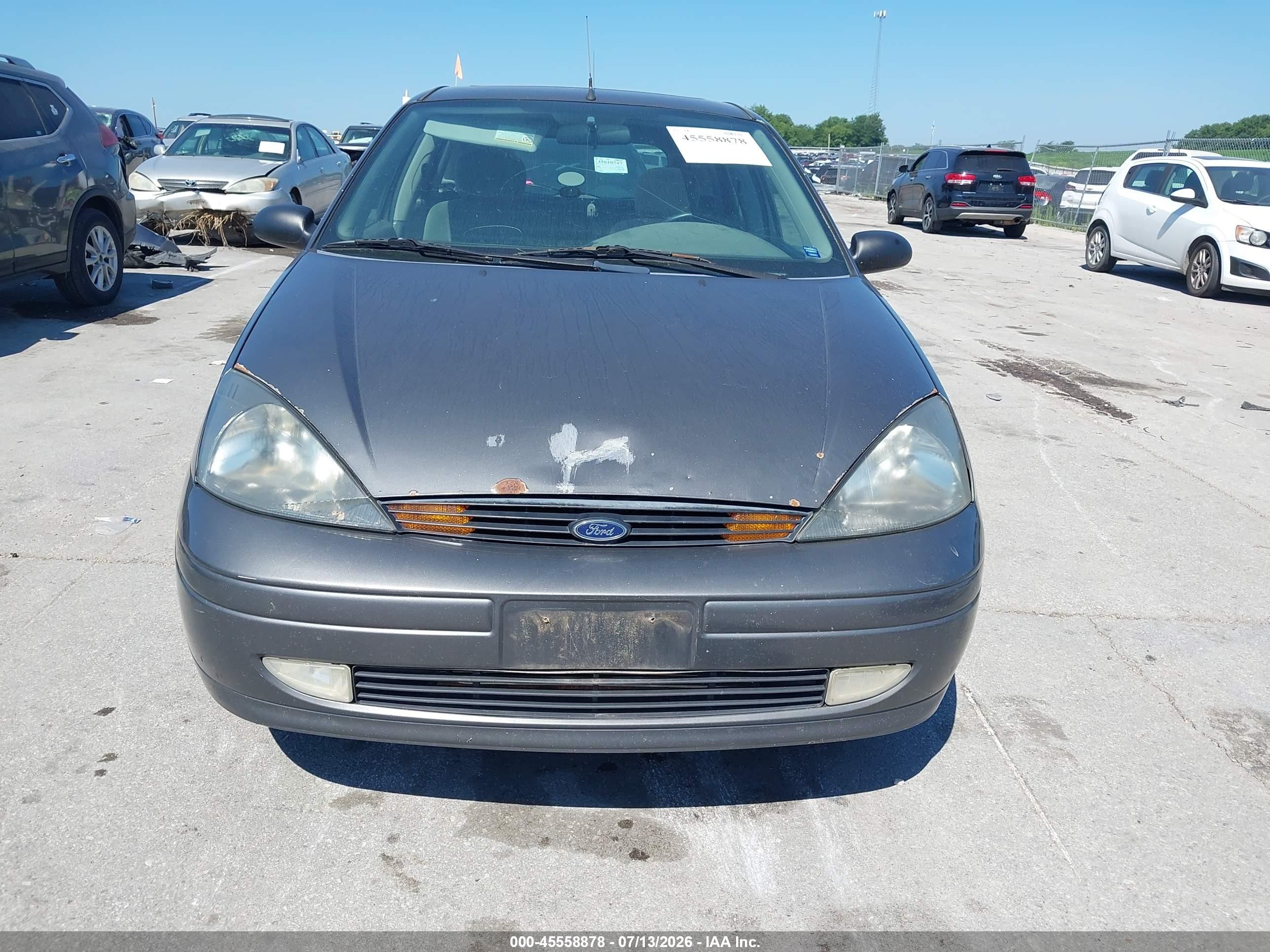 2003 Ford Focus   Серый vin: 3FAFP37353R167116