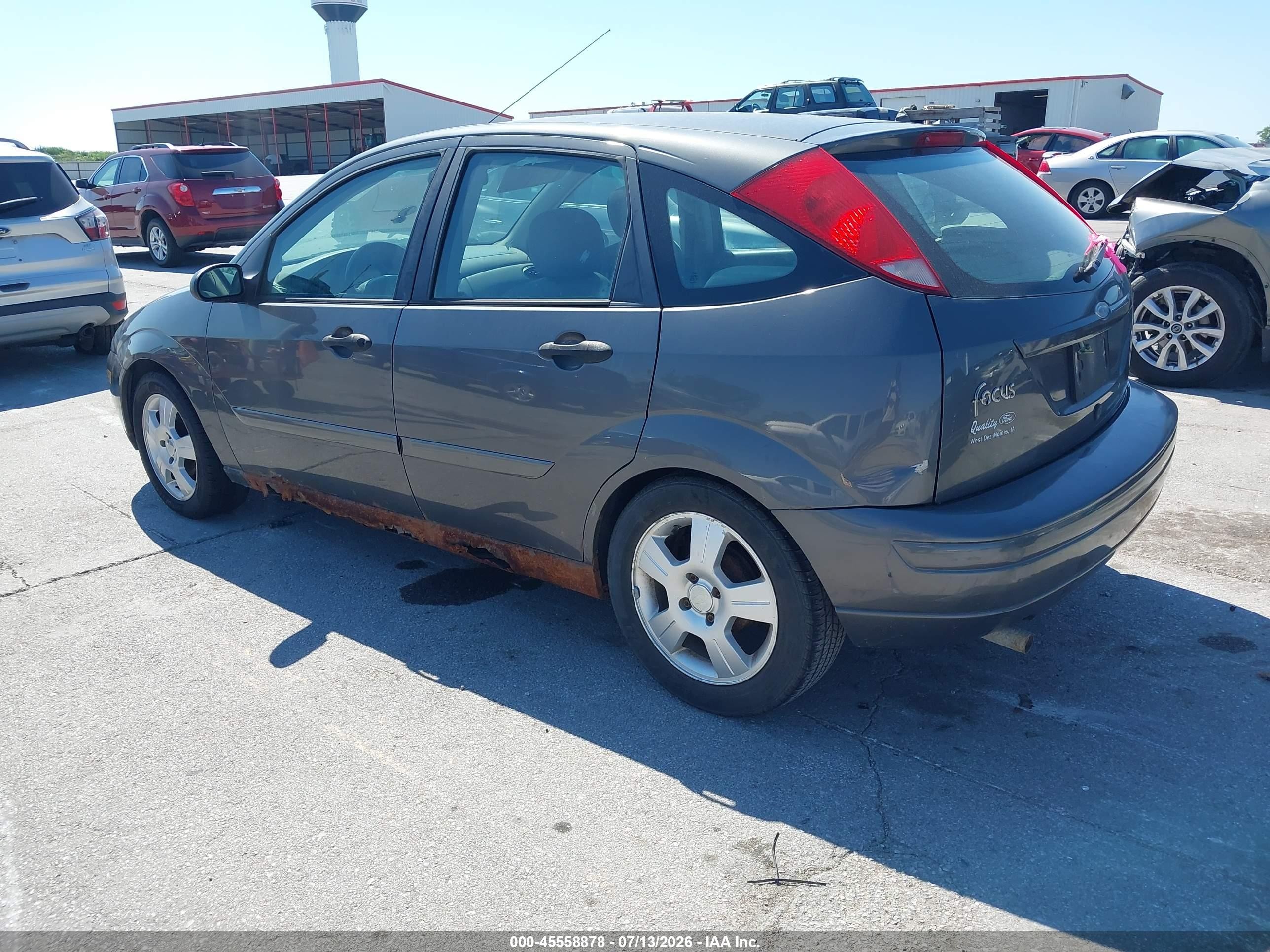 2003 Ford Focus   Серый vin: 3FAFP37353R167116