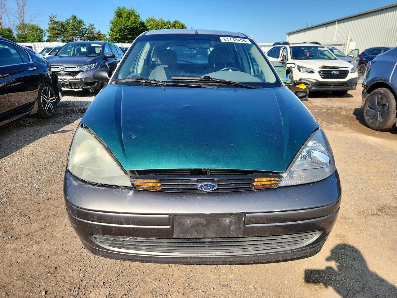 2004 Ford Focus Zx5 Silver vin: 3FAFP37374R112703