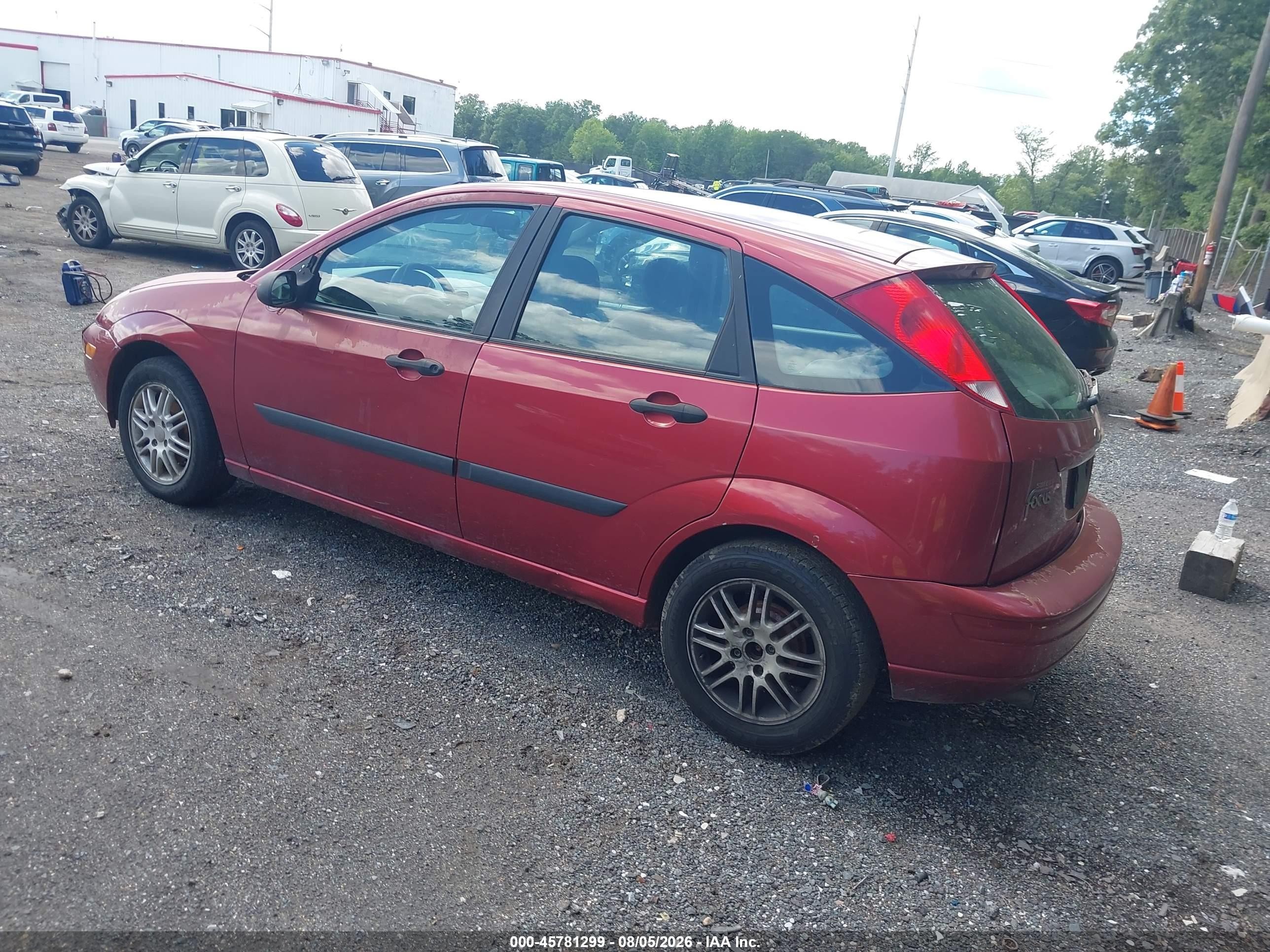 2003 Ford Focus Zx5/zx5 Comfort Красный vin: 3FAFP37383R160418