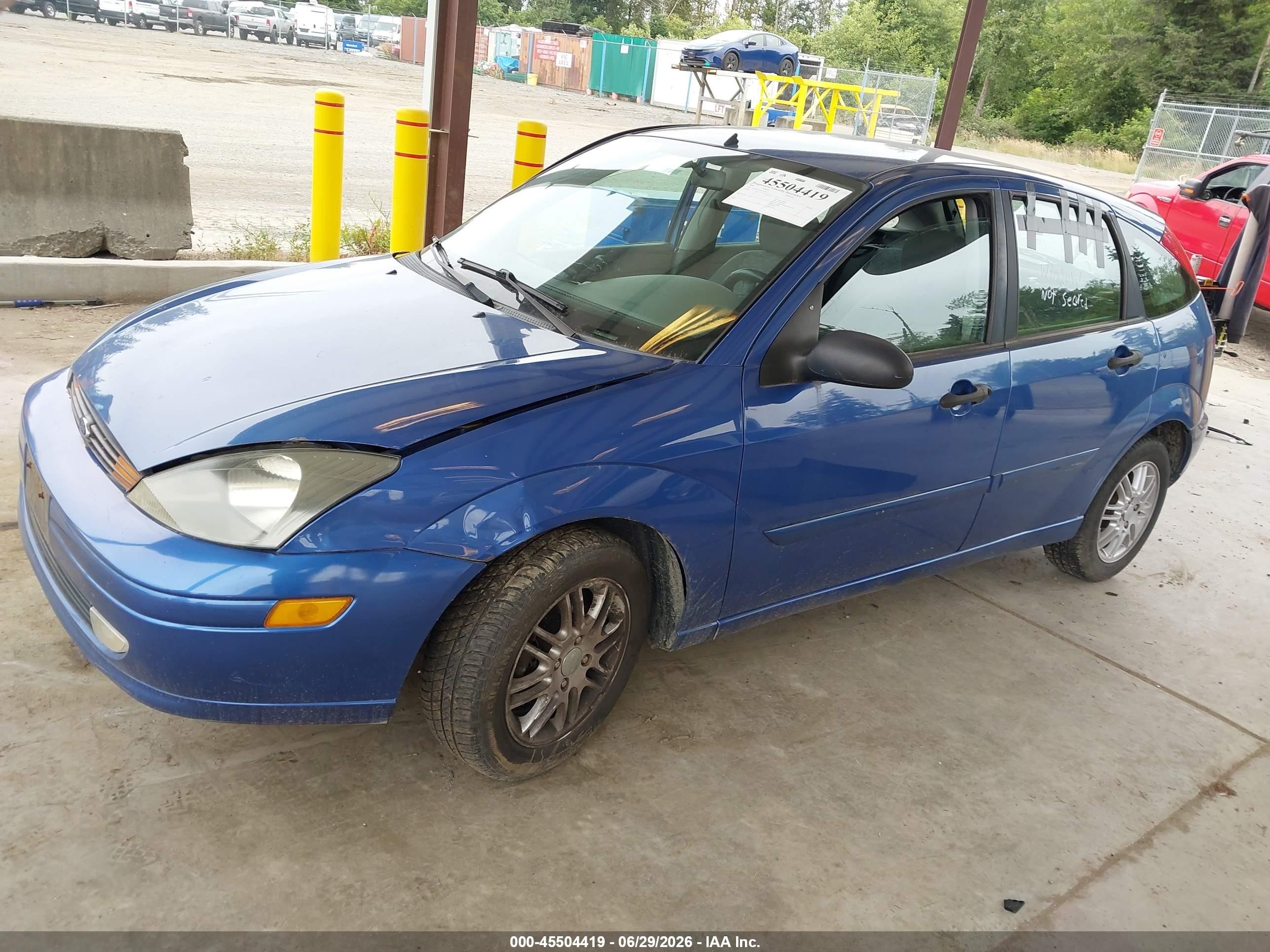 2003 Ford Focus Zx5/zx5 Comfort Blue vin: 3FAFP37393R132319