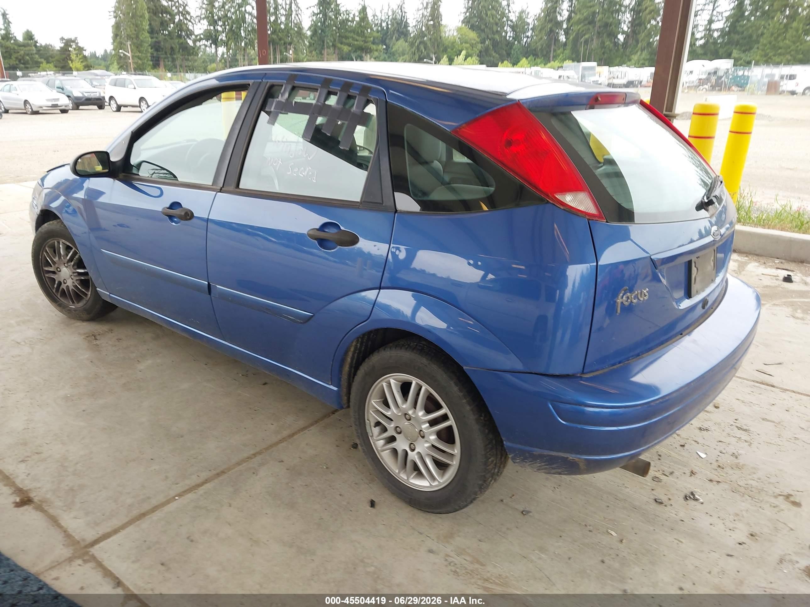 2003 Ford Focus Zx5/zx5 Comfort Blue vin: 3FAFP37393R132319