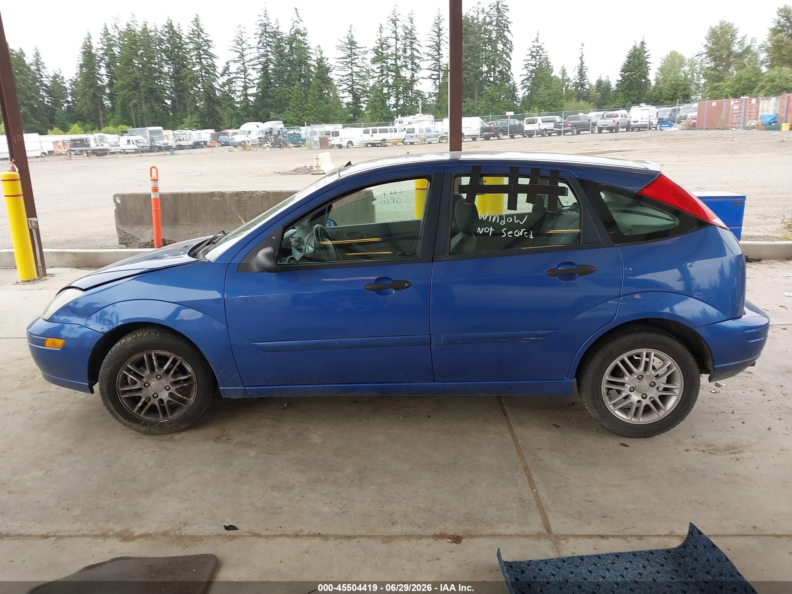 2003 Ford Focus Zx5/zx5 Comfort Blue vin: 3FAFP37393R132319