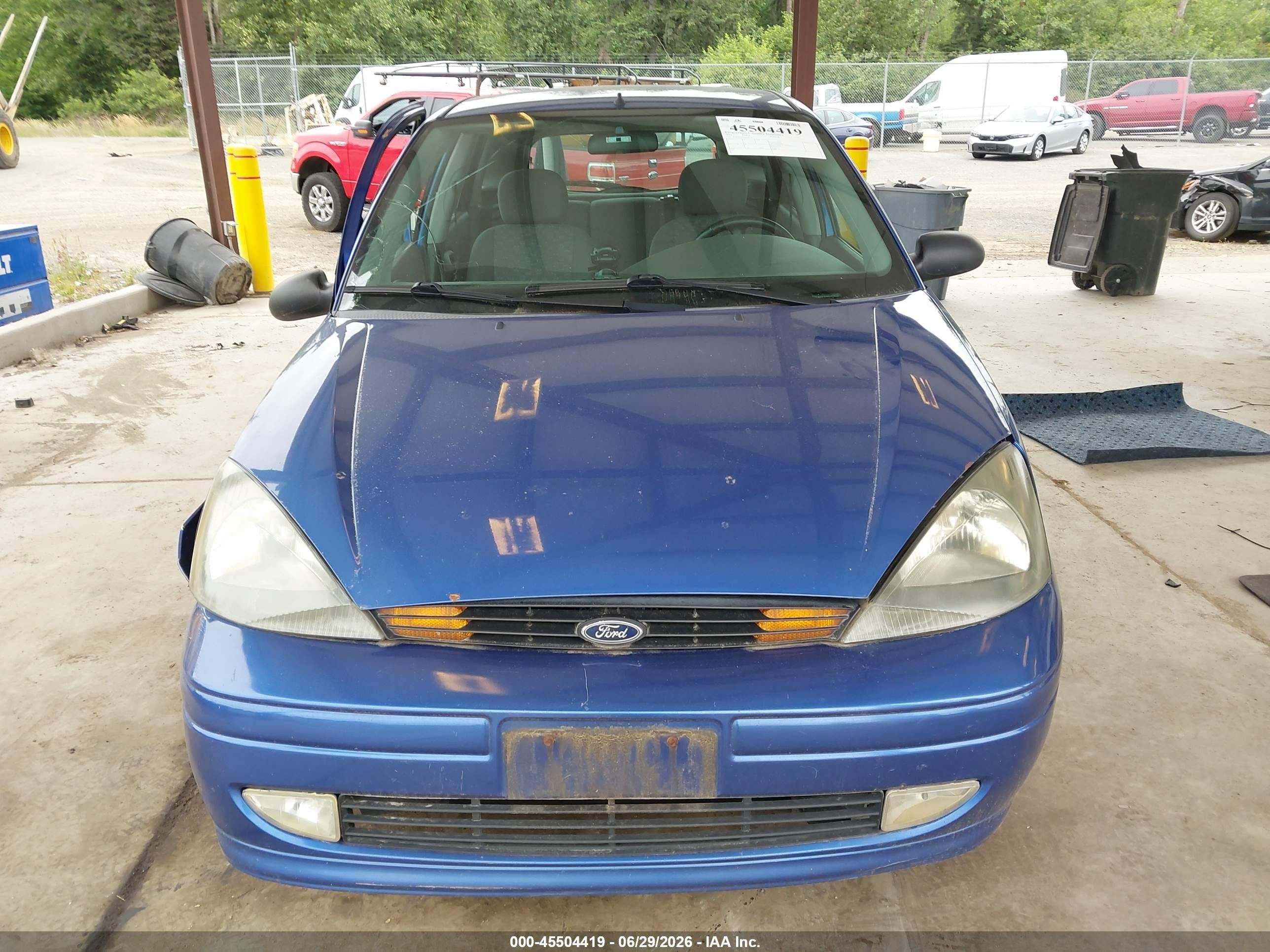 2003 Ford Focus Zx5/zx5 Comfort Blue vin: 3FAFP37393R132319
