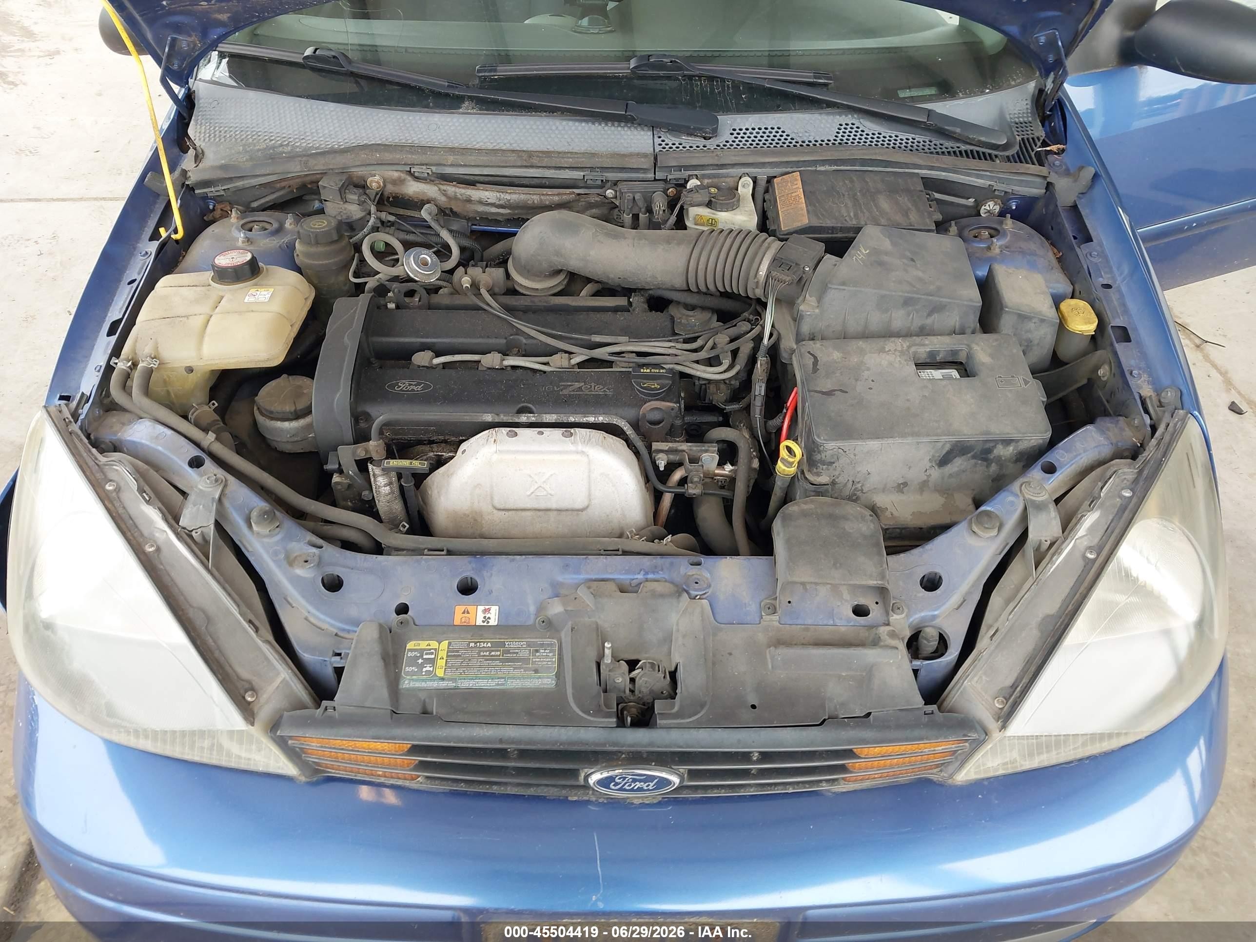 2003 Ford Focus Zx5/zx5 Comfort Blue vin: 3FAFP37393R132319