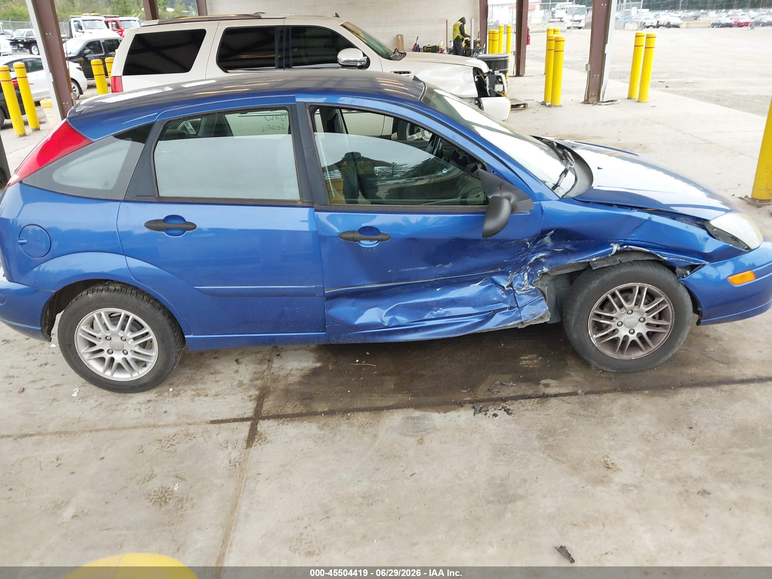 2003 Ford Focus Zx5/zx5 Comfort Blue vin: 3FAFP37393R132319