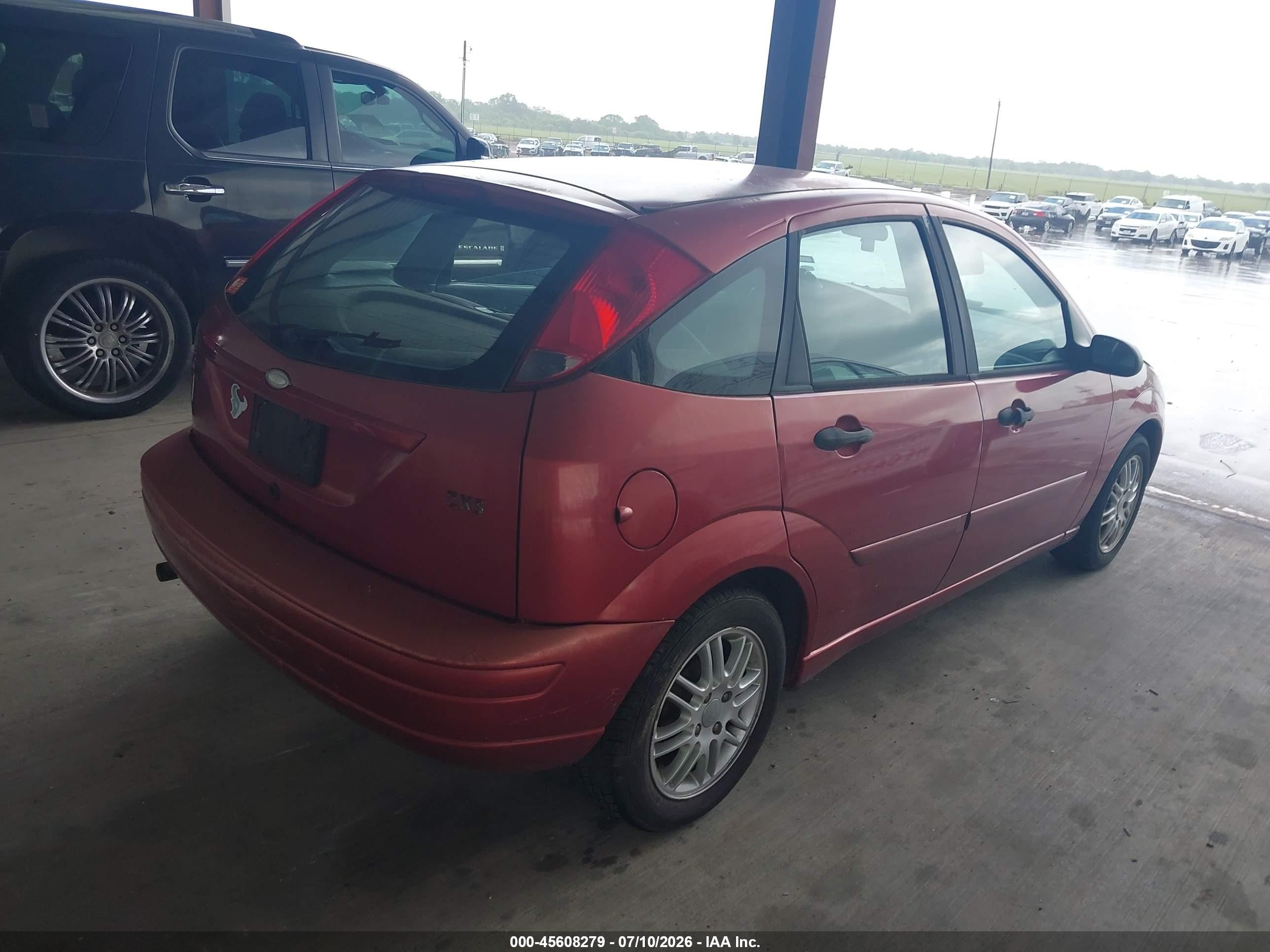 2003 Ford Focus Zx5/zx5 Comfort Maroon vin: 3FAFP373X3R169539