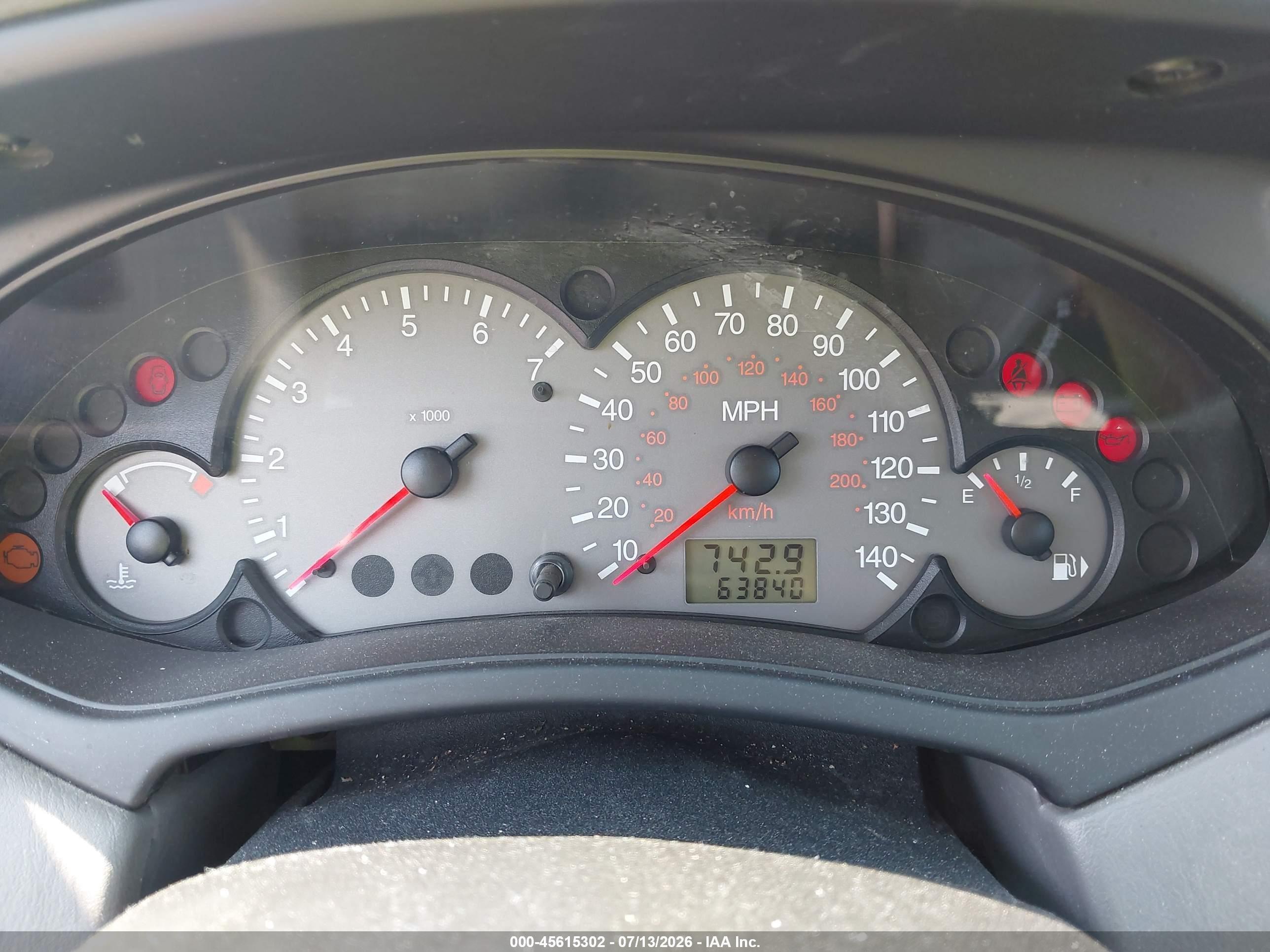 2003 Ford Focus Zx5 Красный vin: 3FAFP373X3R171856