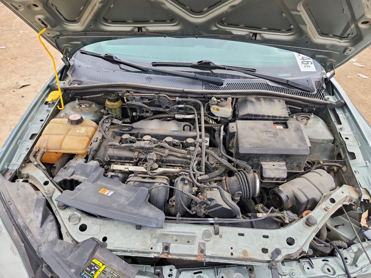 2005 Ford Focus Zx5 Green vin: 3FAFP37N15R121481