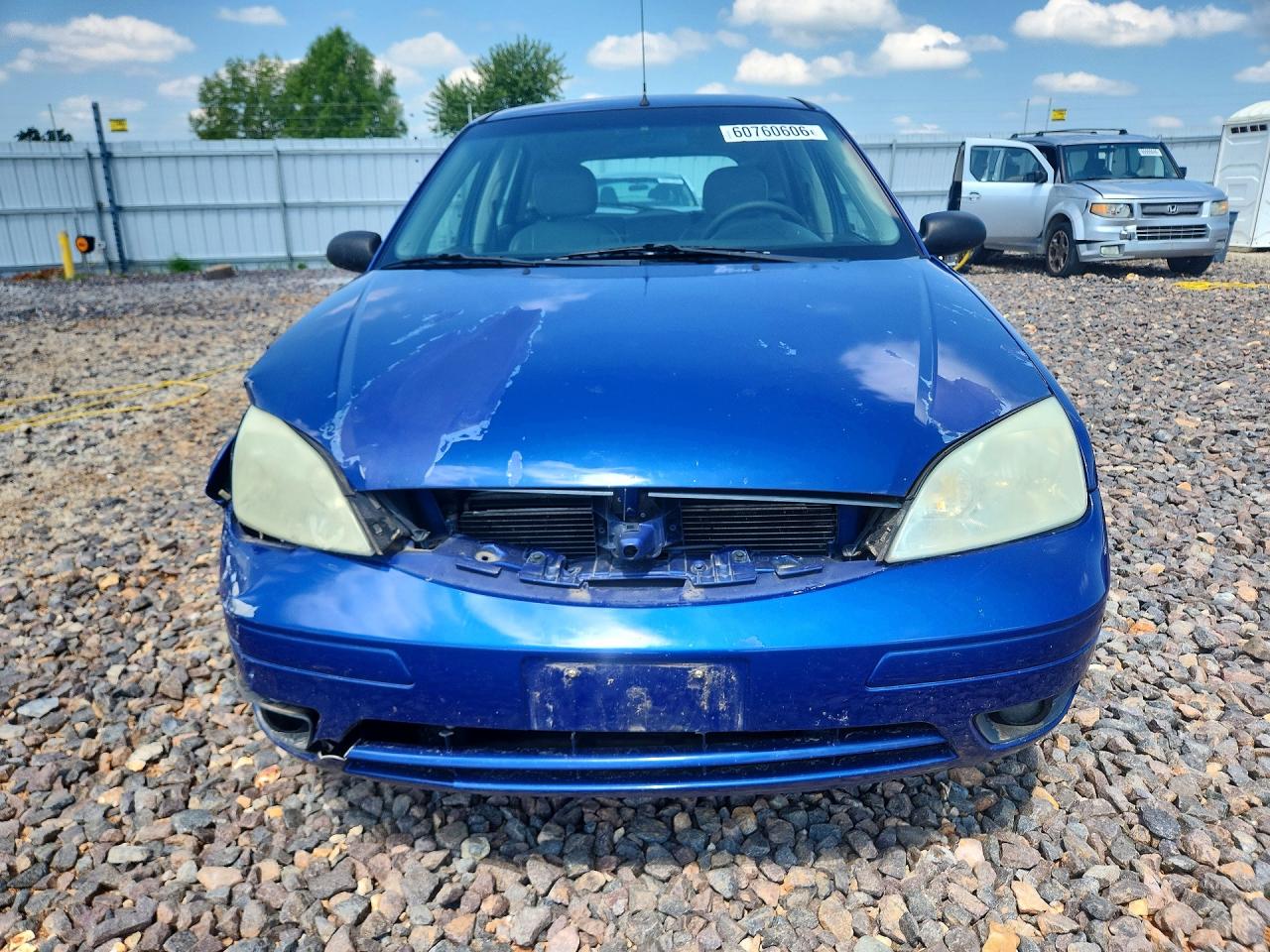 2005 Ford Focus Zx5 Blue vin: 3FAFP37N15R151791